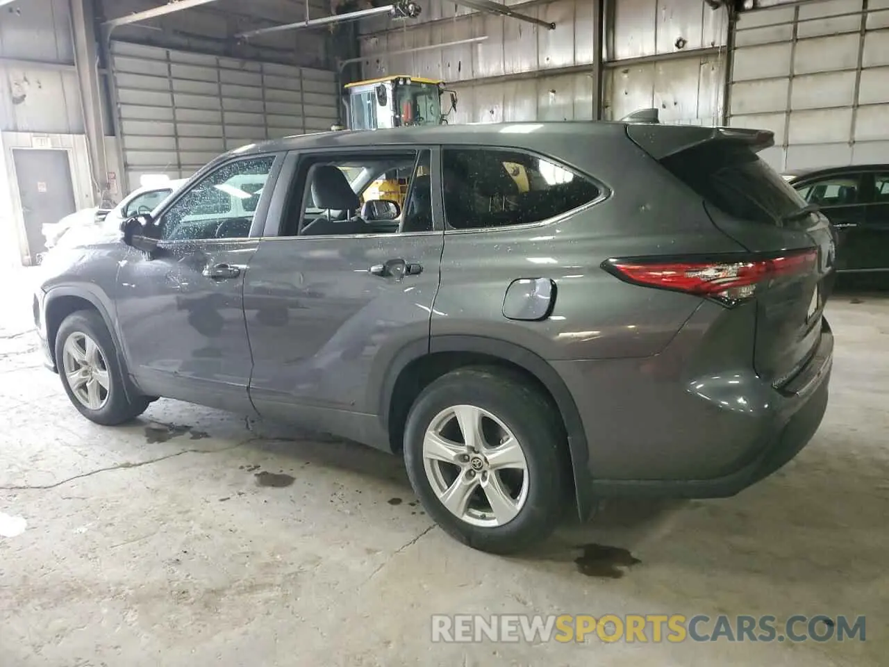 2 Photograph of a damaged car 5TDKDRBH9PS034482 TOYOTA HIGHLANDER 2023