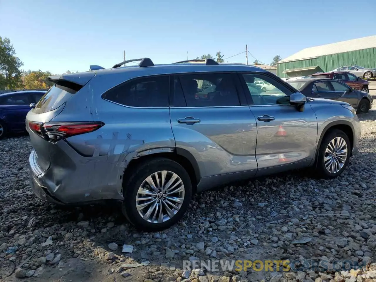 3 Photograph of a damaged car 5TDKDRBH9PS040444 TOYOTA HIGHLANDER 2023