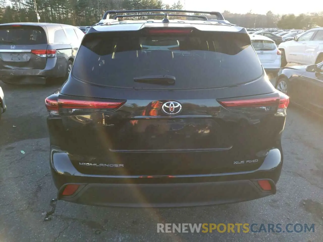 6 Photograph of a damaged car 5TDKDRBH9PS041402 TOYOTA HIGHLANDER 2023