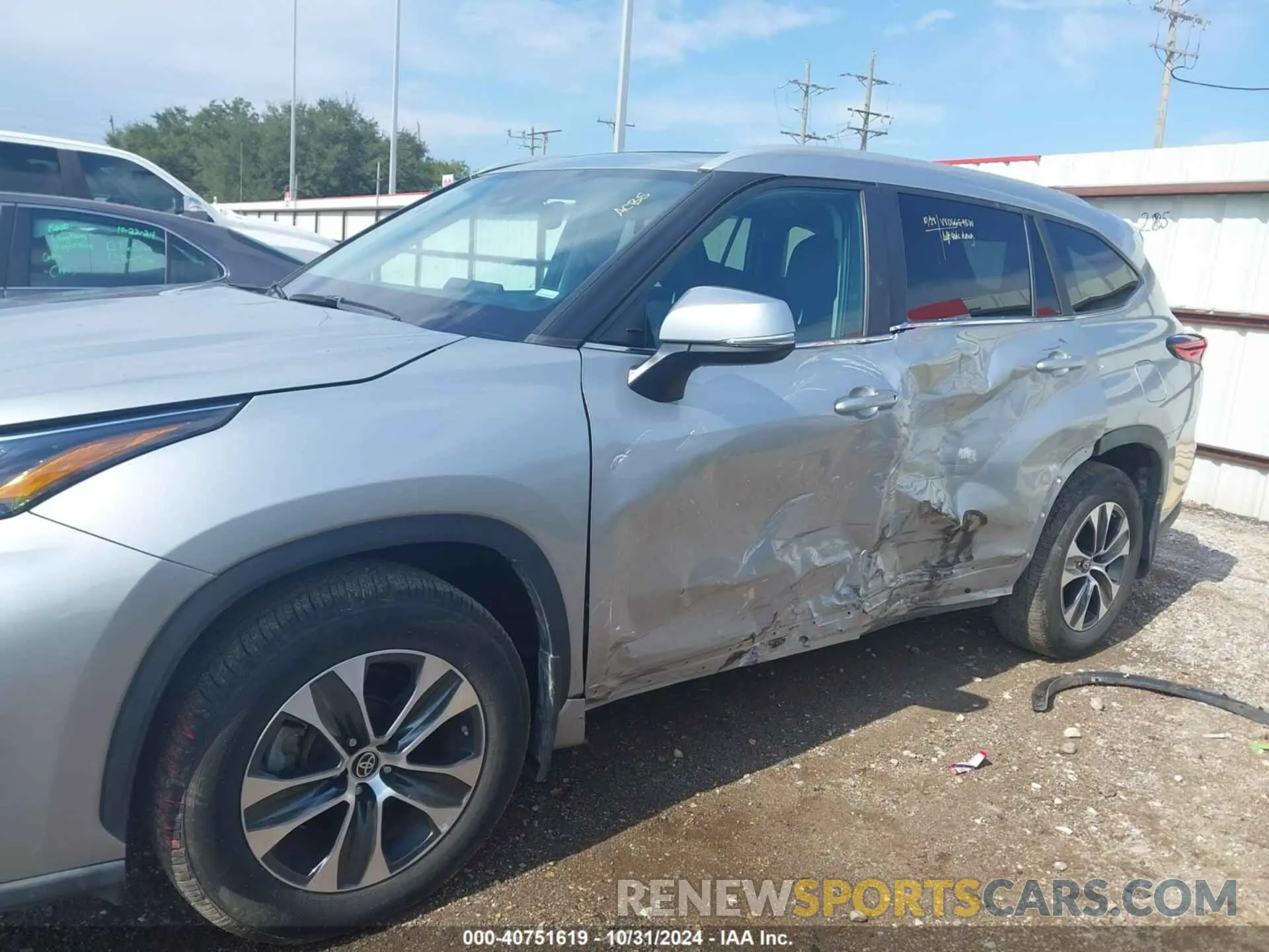 6 Photograph of a damaged car 5TDKDRBH9PS044865 TOYOTA HIGHLANDER 2023