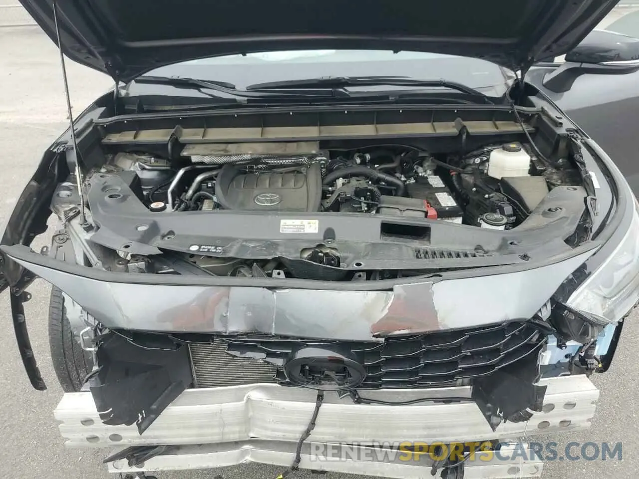 11 Photograph of a damaged car 5TDKDRBH9PS510634 TOYOTA HIGHLANDER 2023