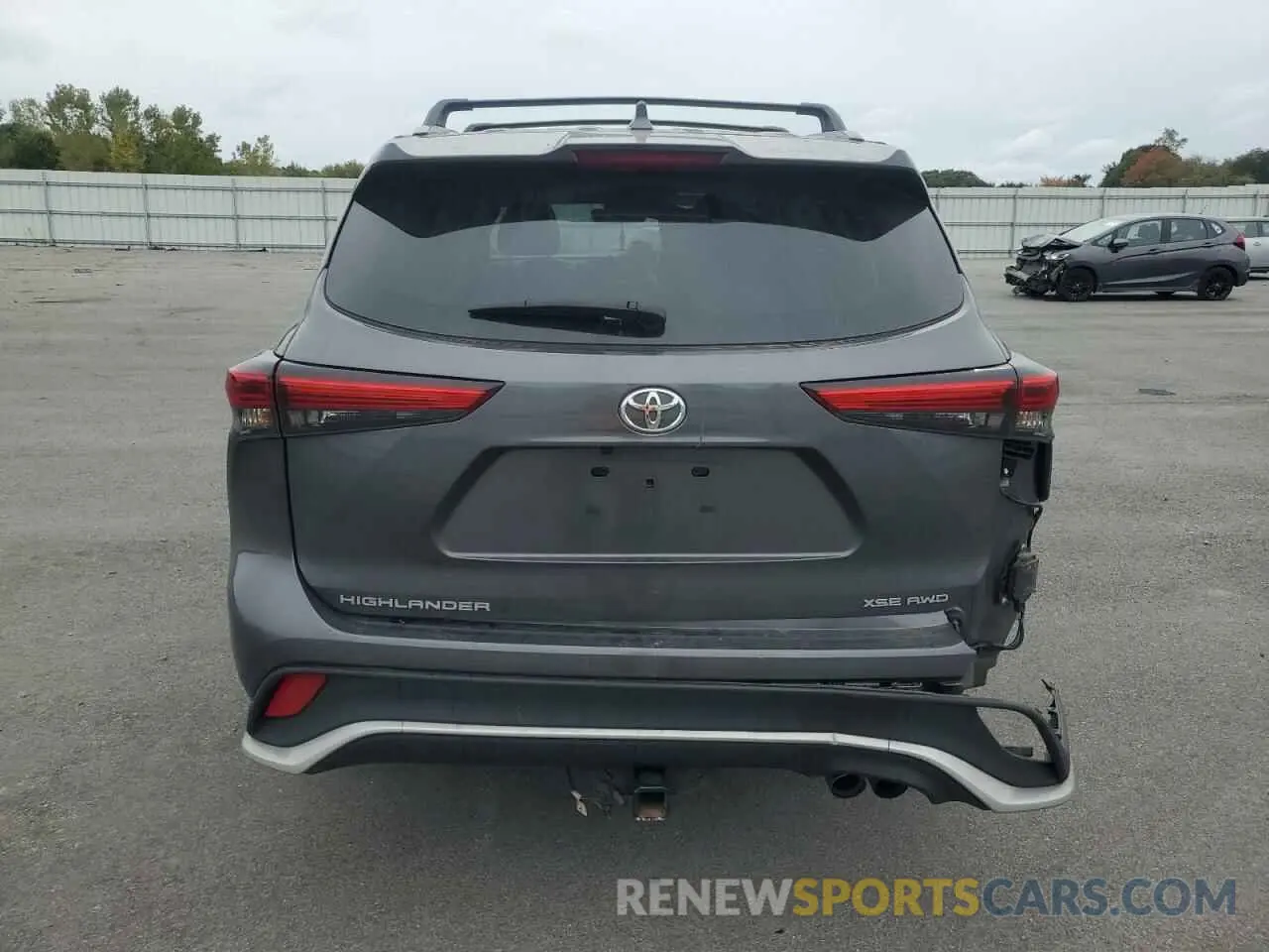6 Photograph of a damaged car 5TDKDRBH9PS510634 TOYOTA HIGHLANDER 2023
