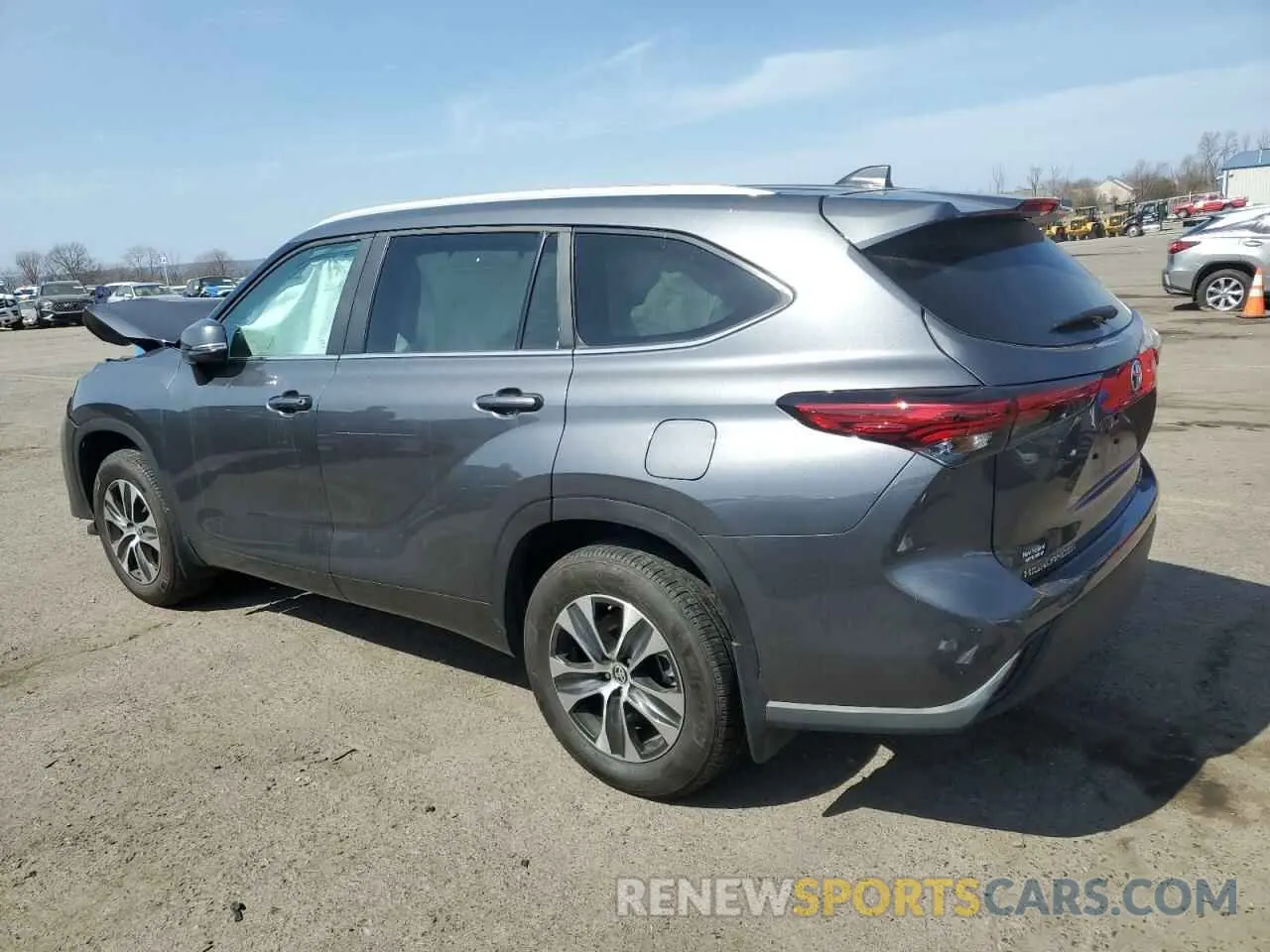 2 Photograph of a damaged car 5TDKDRBH9PS515526 TOYOTA HIGHLANDER 2023