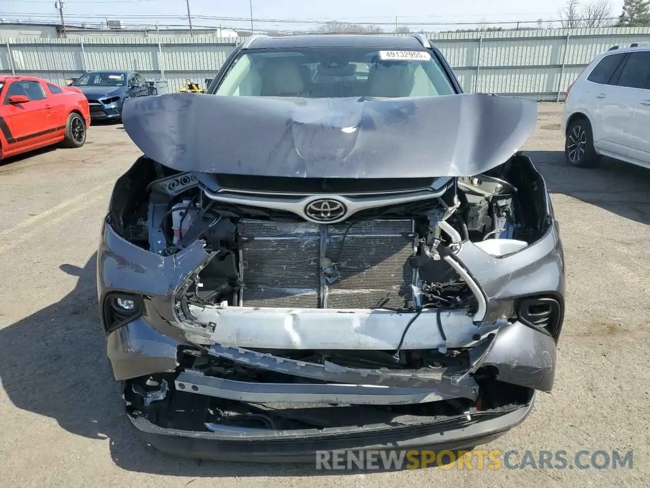 5 Photograph of a damaged car 5TDKDRBH9PS515526 TOYOTA HIGHLANDER 2023