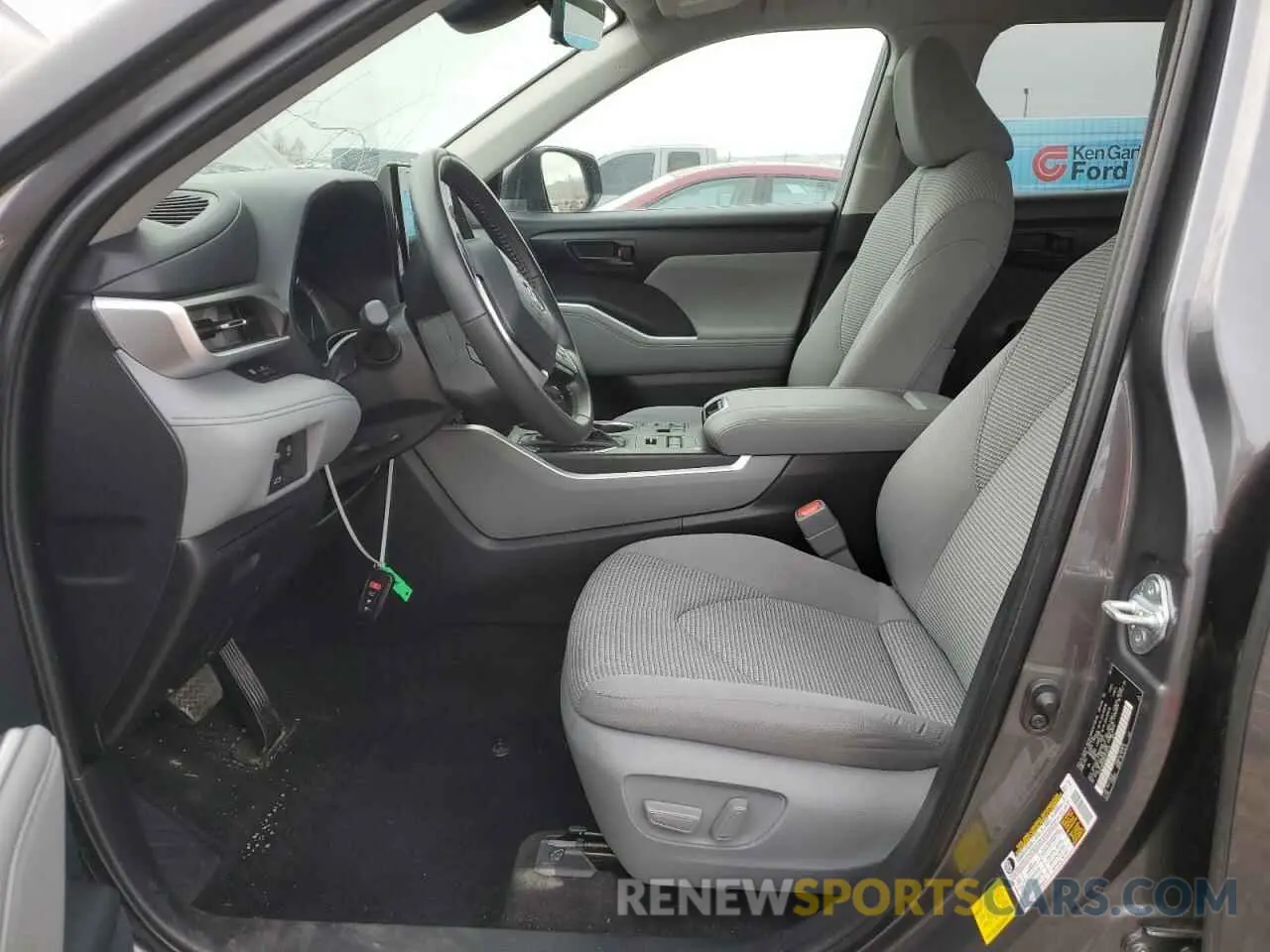 7 Photograph of a damaged car 5TDKDRBH9PS519155 TOYOTA HIGHLANDER 2023
