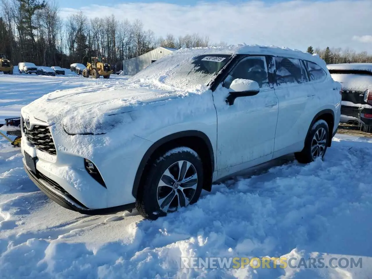 1 Photograph of a damaged car 5TDKDRBHXPS009445 TOYOTA HIGHLANDER 2023