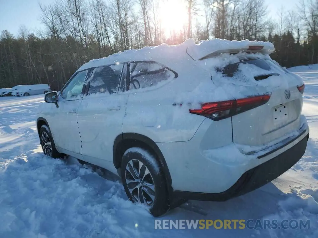 2 Photograph of a damaged car 5TDKDRBHXPS009445 TOYOTA HIGHLANDER 2023