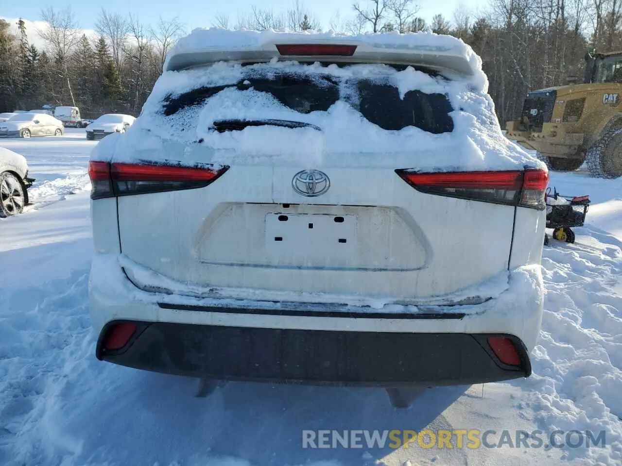 6 Photograph of a damaged car 5TDKDRBHXPS009445 TOYOTA HIGHLANDER 2023