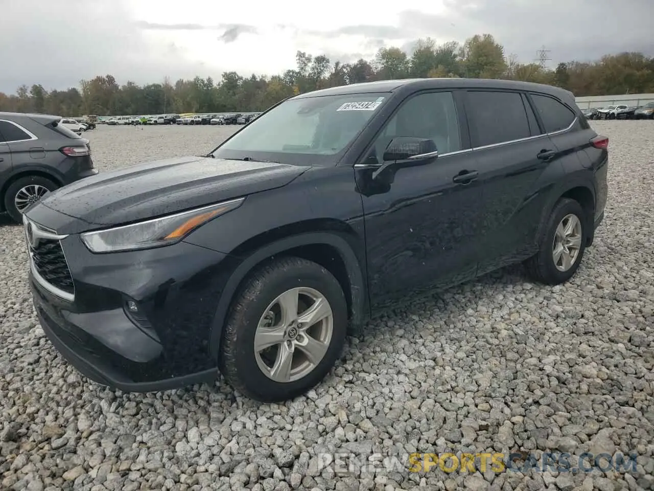 1 Photograph of a damaged car 5TDKDRBHXPS022048 TOYOTA HIGHLANDER 2023
