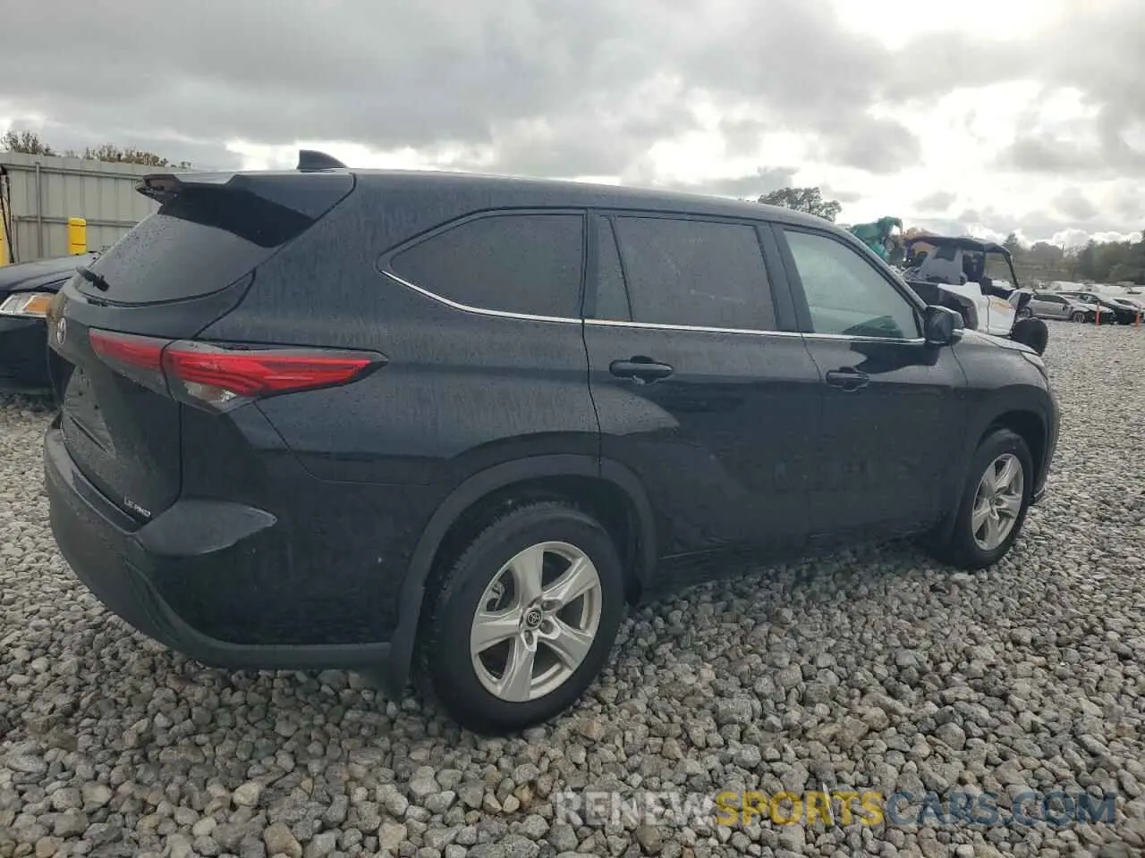 3 Photograph of a damaged car 5TDKDRBHXPS022048 TOYOTA HIGHLANDER 2023
