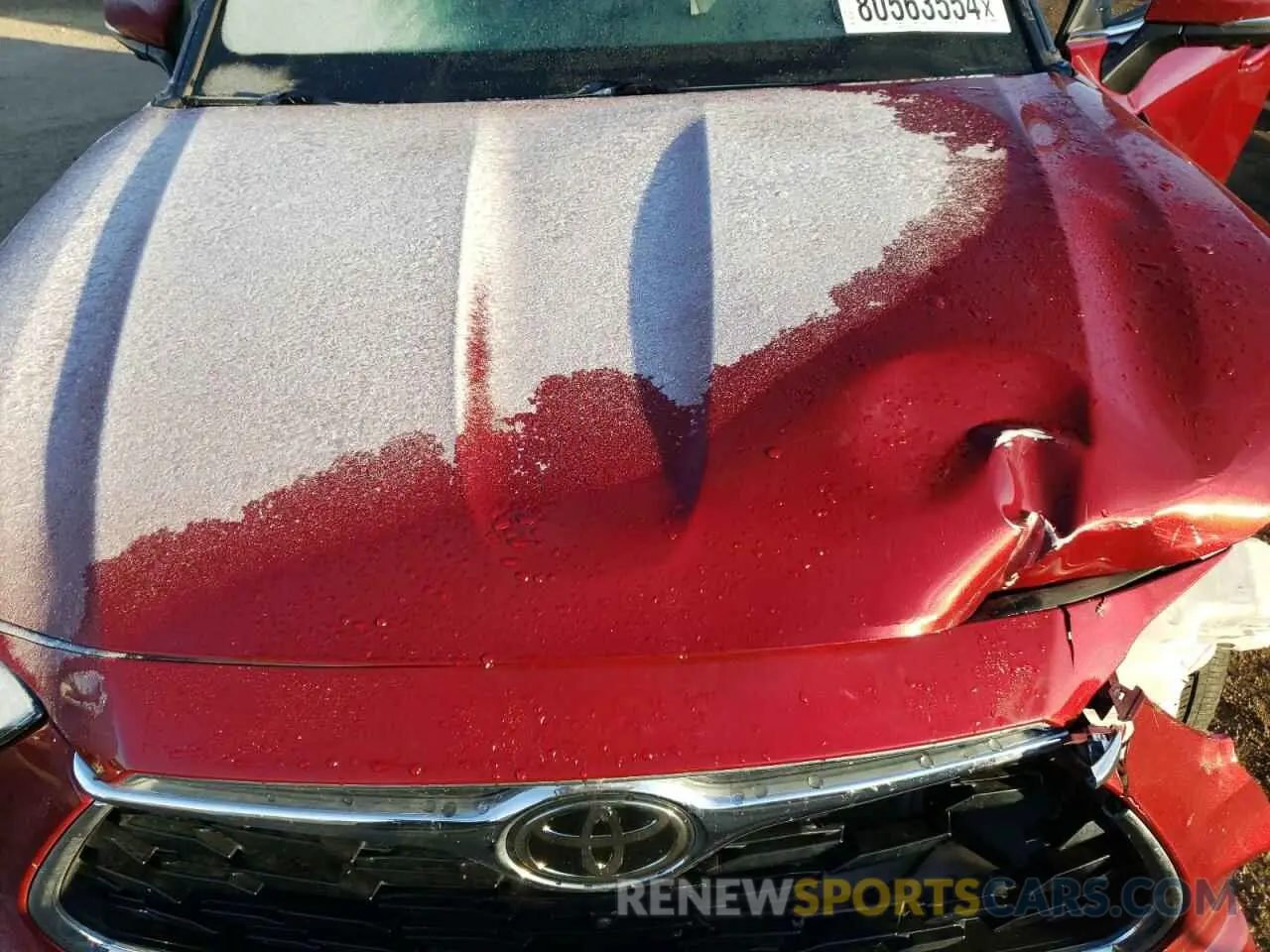 12 Photograph of a damaged car 5TDKDRBHXPS026634 TOYOTA HIGHLANDER 2023