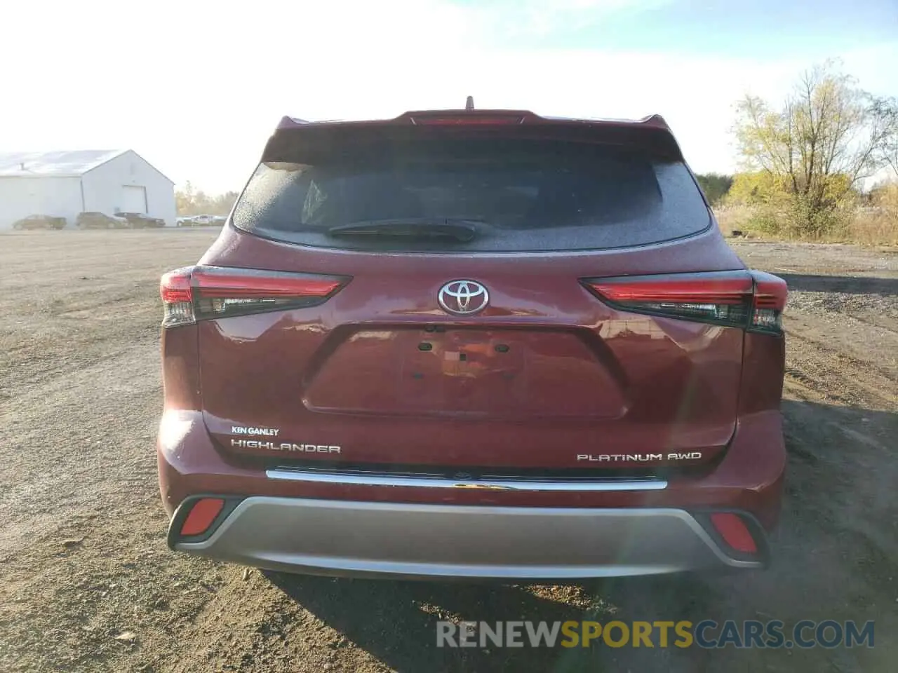 6 Photograph of a damaged car 5TDKDRBHXPS026634 TOYOTA HIGHLANDER 2023