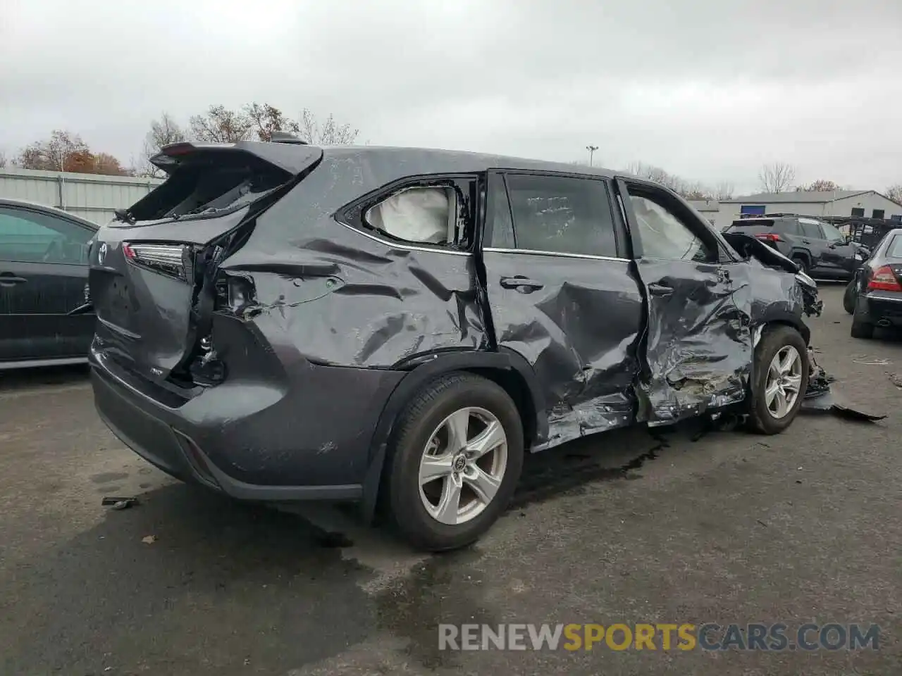 3 Photograph of a damaged car 5TDKDRBHXPS514756 TOYOTA HIGHLANDER 2023