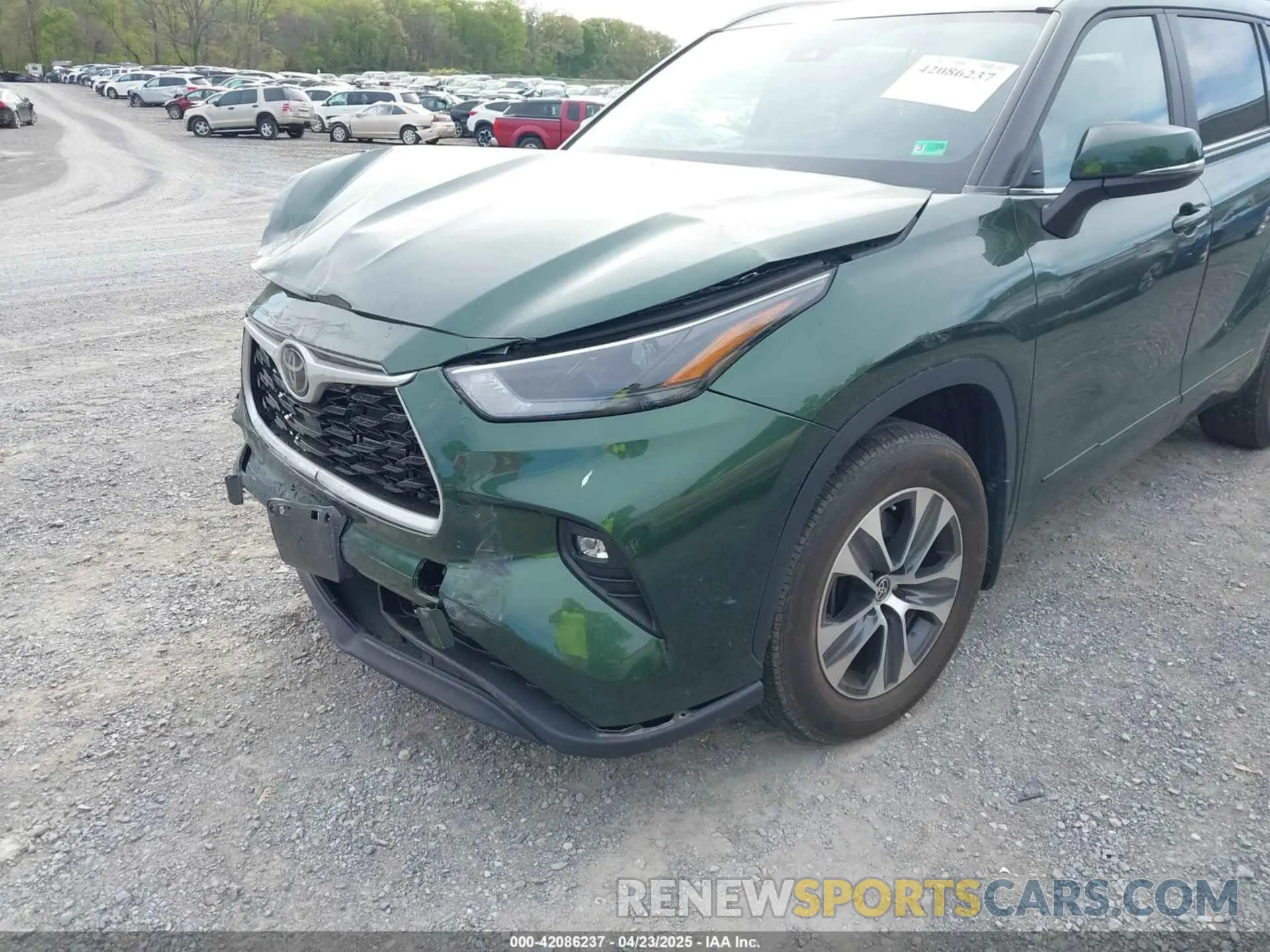 6 Photograph of a damaged car 5TDKDRBHXPS515888 TOYOTA HIGHLANDER 2023