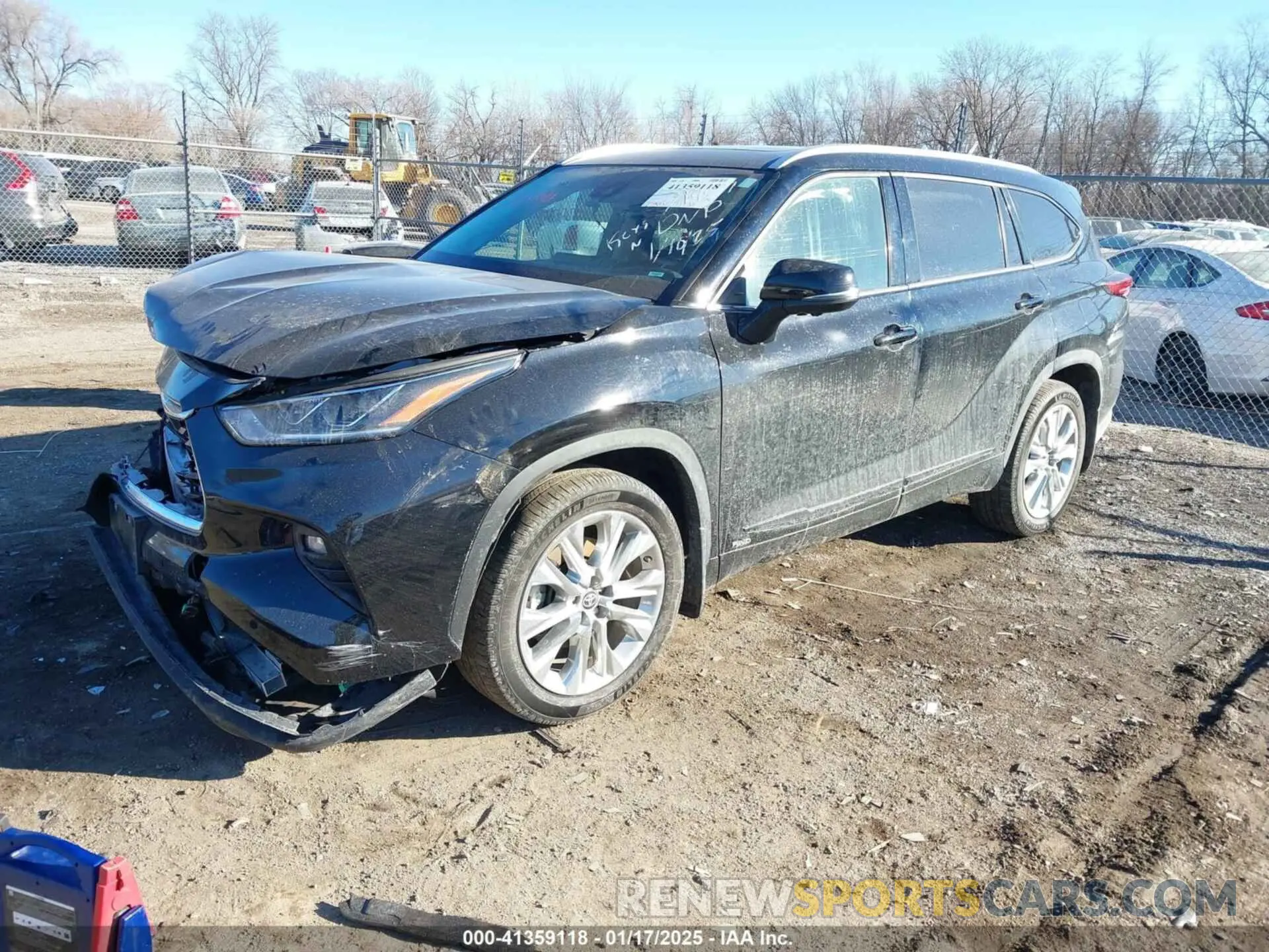 2 Photograph of a damaged car 5TDXBRCH1PS582776 TOYOTA HIGHLANDER 2023