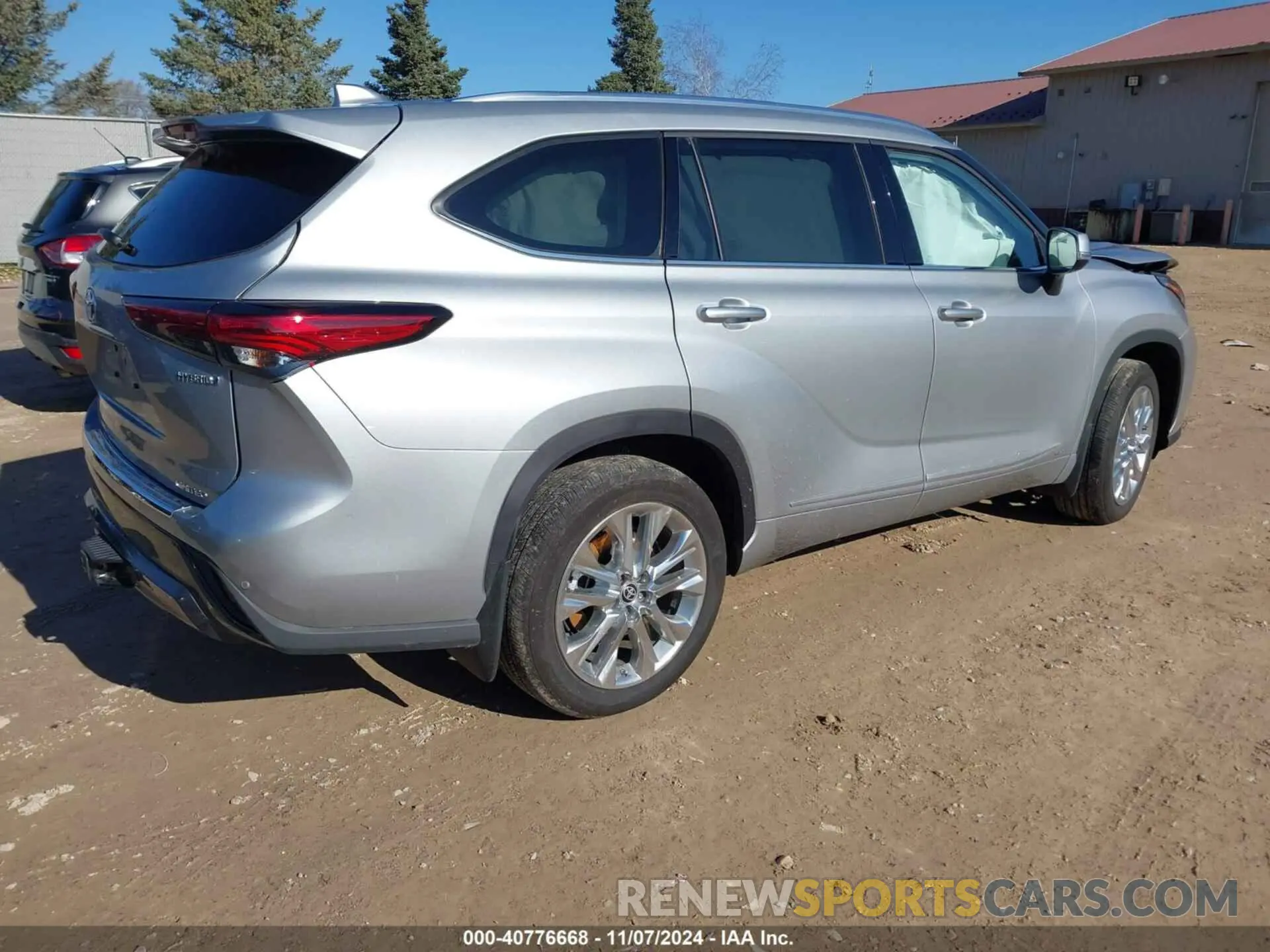4 Photograph of a damaged car 5TDXBRCH2PS121425 TOYOTA HIGHLANDER 2023