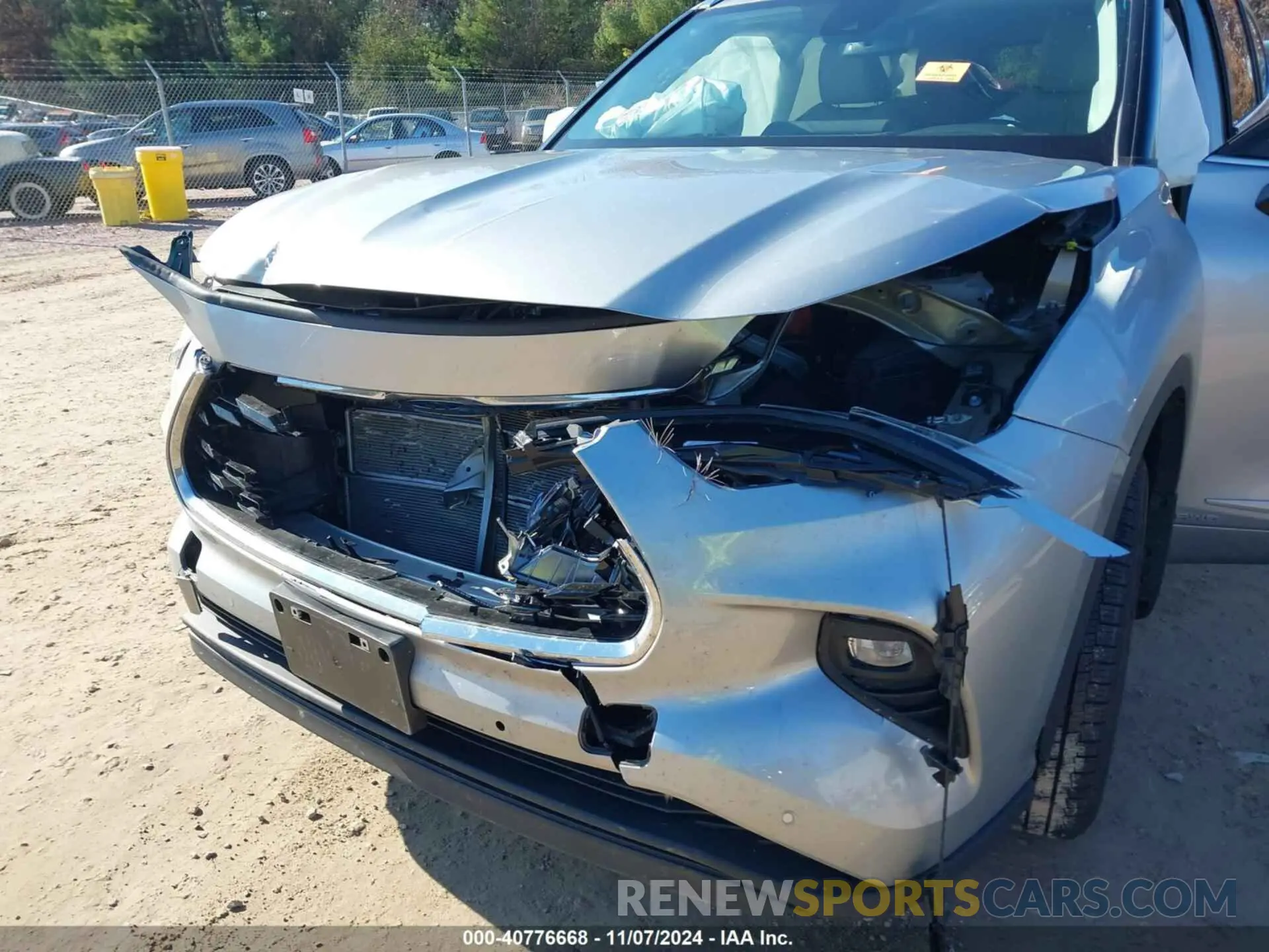 6 Photograph of a damaged car 5TDXBRCH2PS121425 TOYOTA HIGHLANDER 2023