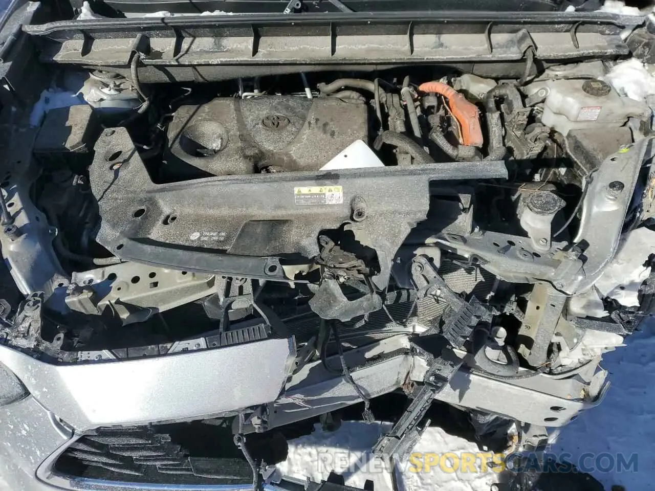 12 Photograph of a damaged car 5TDXBRCH2PS133610 TOYOTA HIGHLANDER 2023