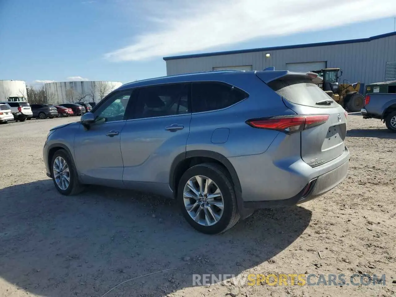 2 Photograph of a damaged car 5TDXBRCH2PS572094 TOYOTA HIGHLANDER 2023