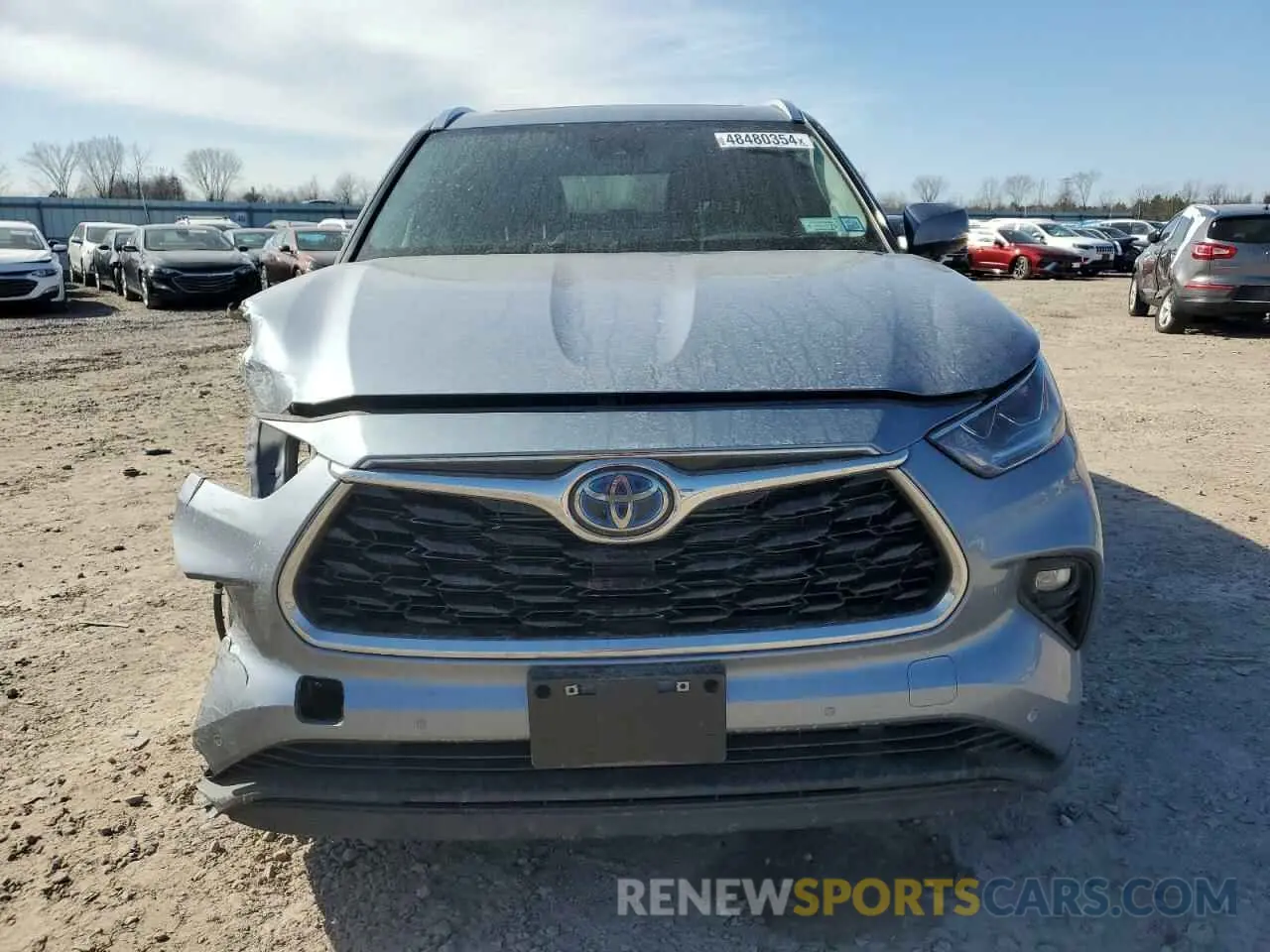 5 Photograph of a damaged car 5TDXBRCH2PS572094 TOYOTA HIGHLANDER 2023