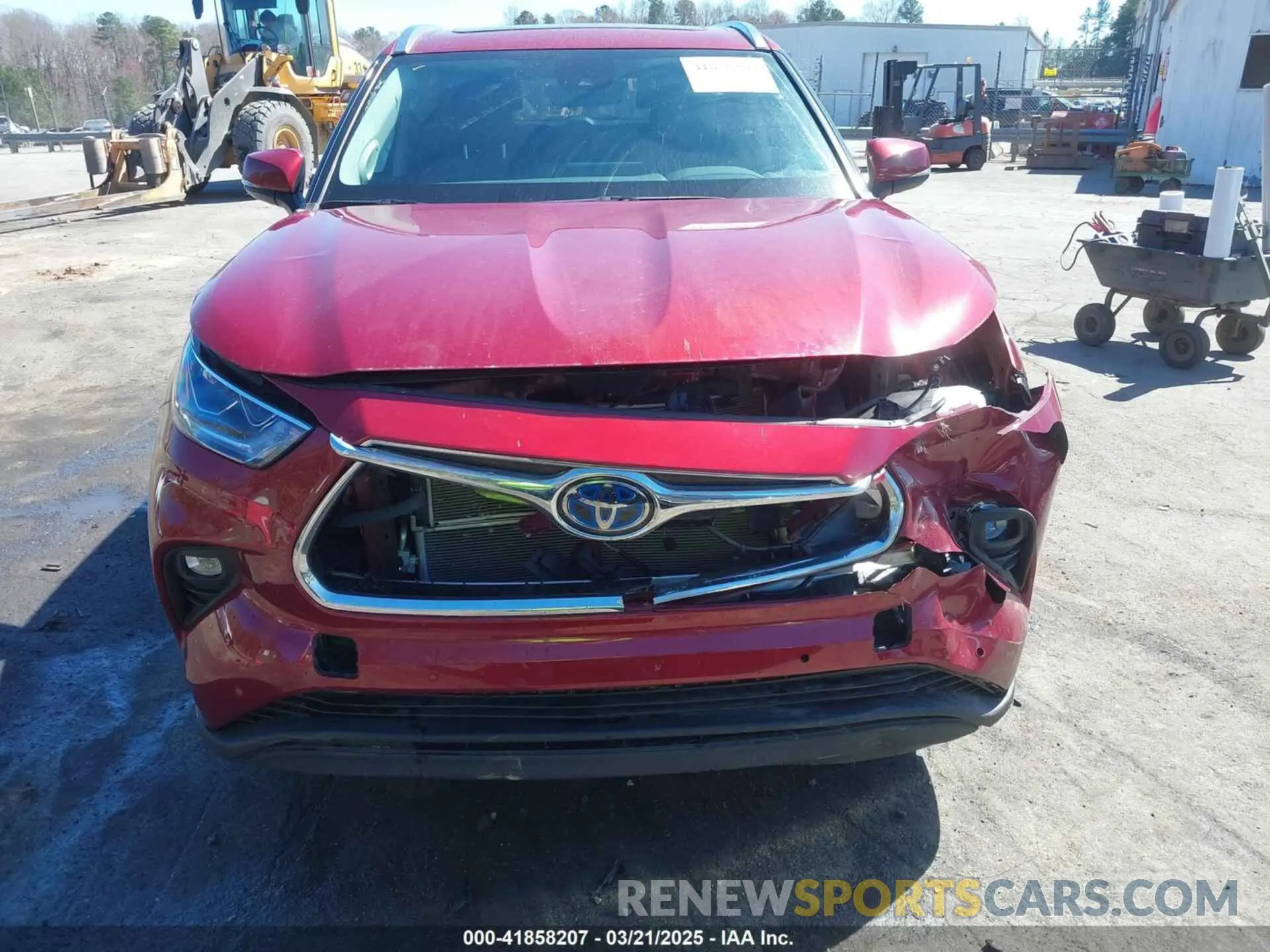 6 Photograph of a damaged car 5TDXBRCH3PS116816 TOYOTA HIGHLANDER 2023
