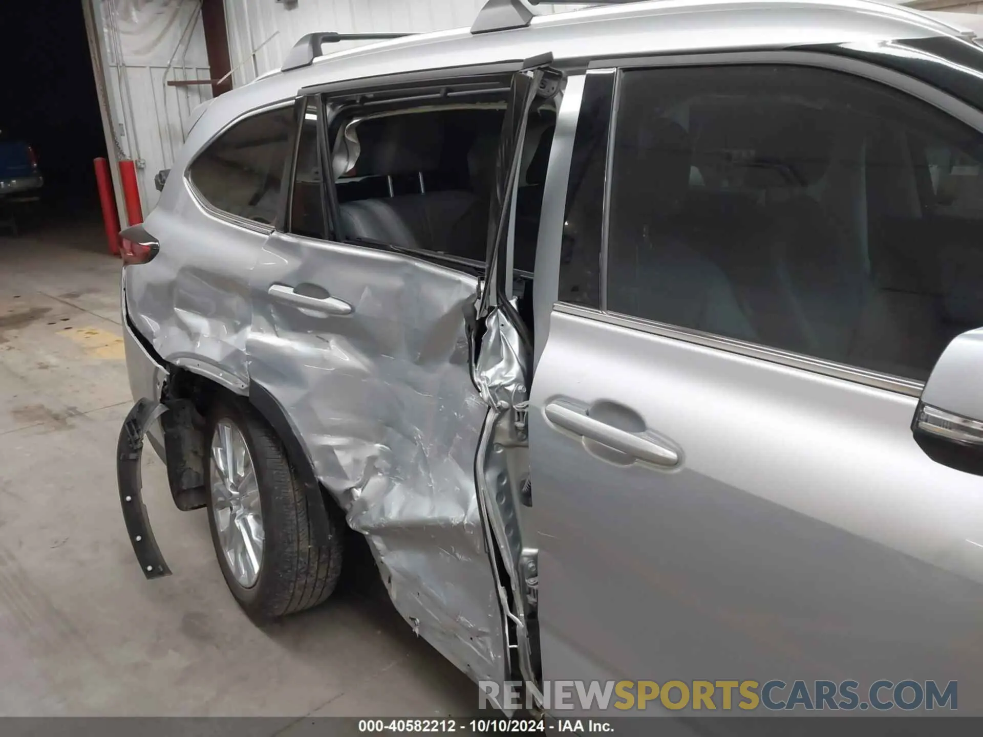 6 Photograph of a damaged car 5TDXBRCH5PS572154 TOYOTA HIGHLANDER 2023