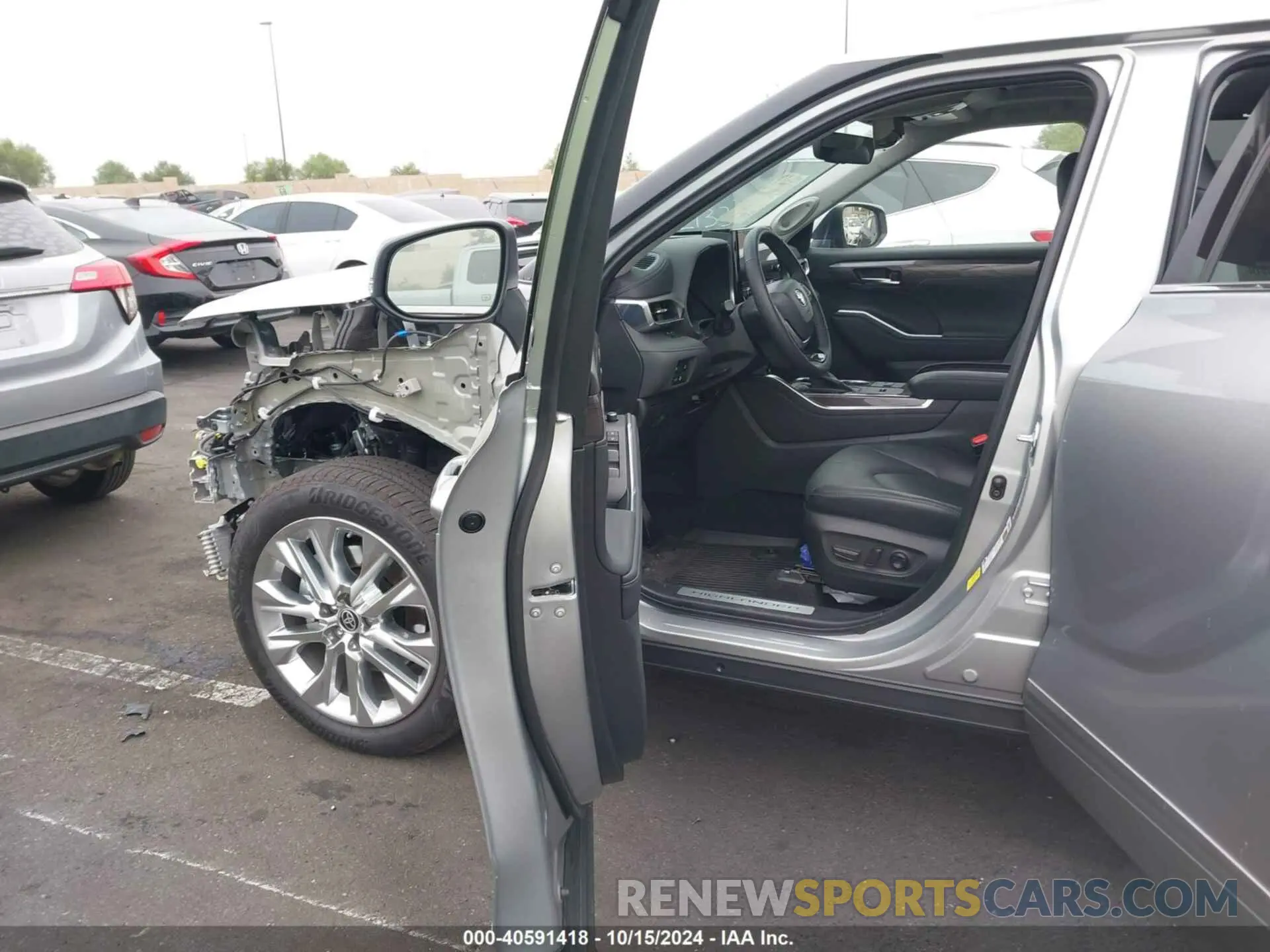 5 Photograph of a damaged car 5TDXBRCH5PS582361 TOYOTA HIGHLANDER 2023