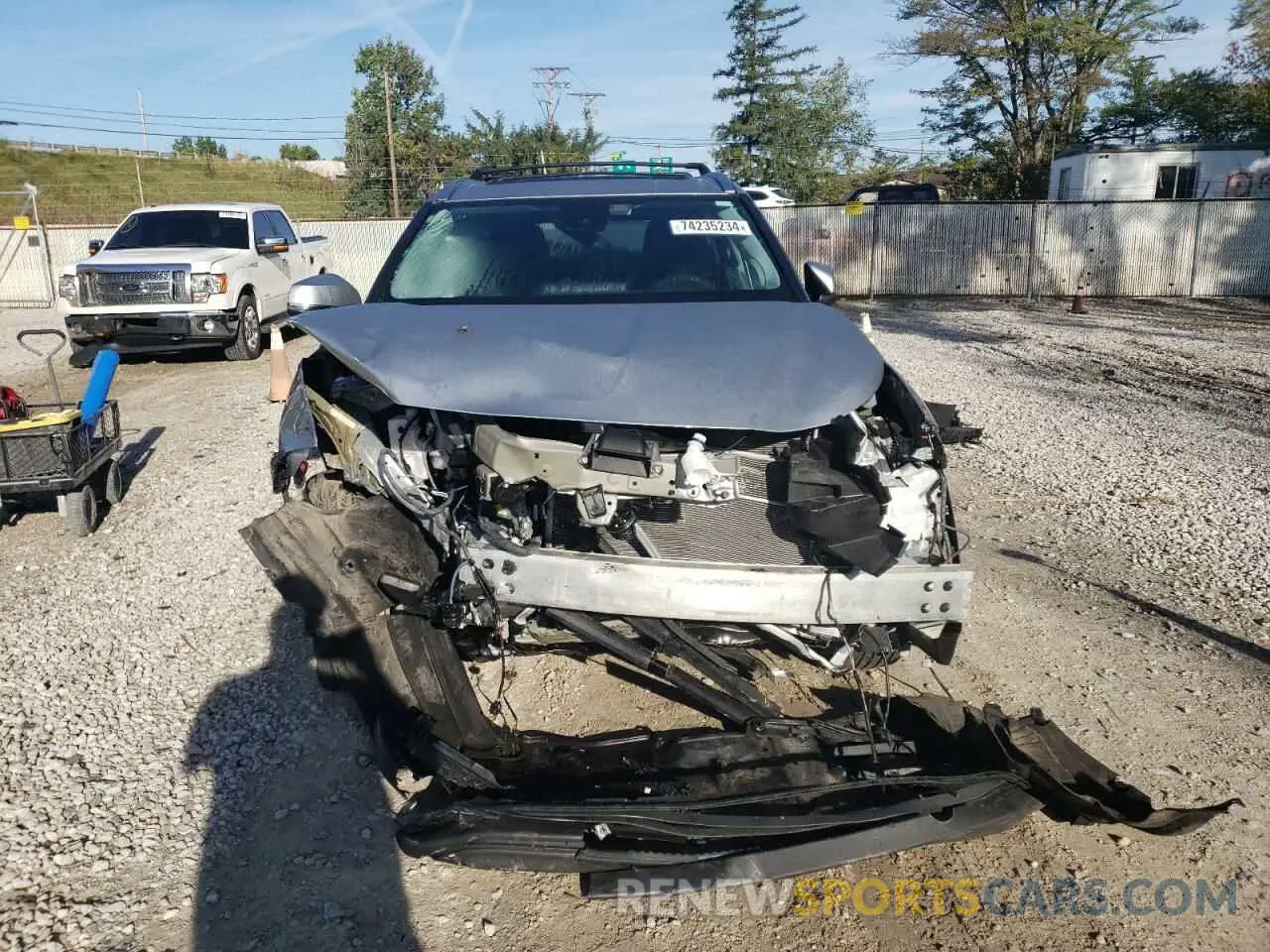5 Photograph of a damaged car 5TDXBRCH6PS602231 TOYOTA HIGHLANDER 2023