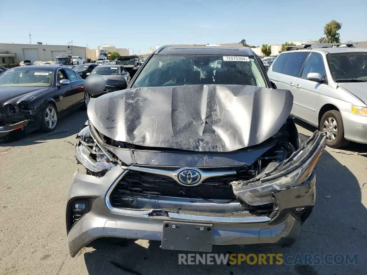 5 Photograph of a damaged car 5TDXBRCH7PS110811 TOYOTA HIGHLANDER 2023