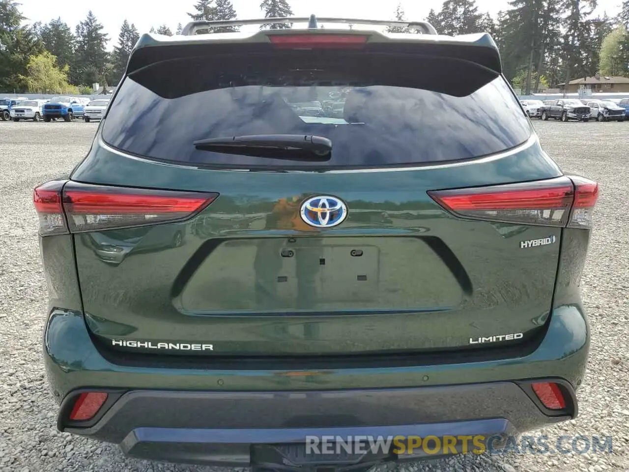 6 Photograph of a damaged car 5TDXBRCH8PS573511 TOYOTA HIGHLANDER 2023
