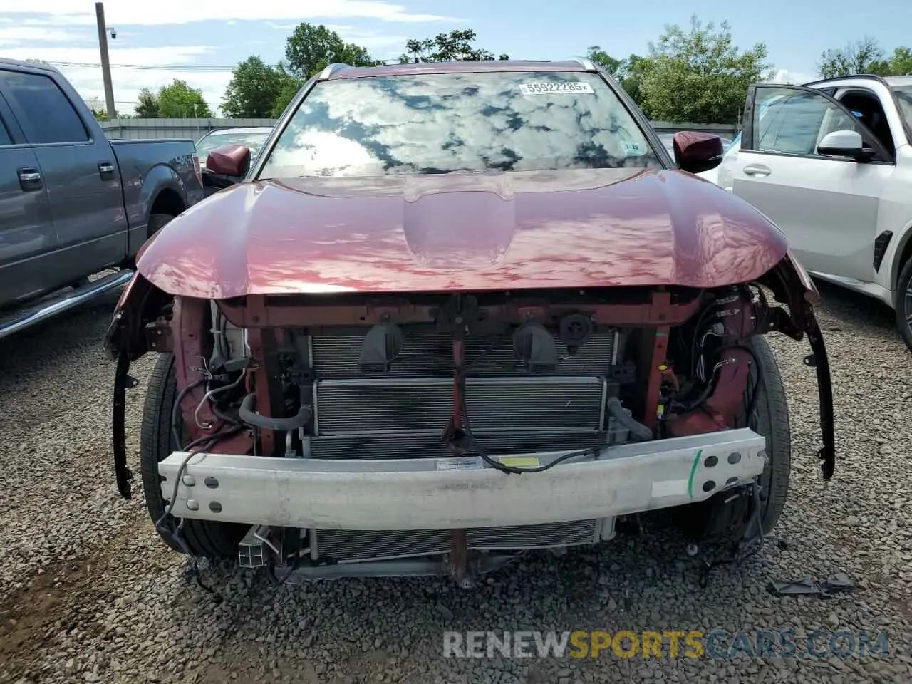 5 Photograph of a damaged car 5TDXBRCH9PS110552 TOYOTA HIGHLANDER 2023