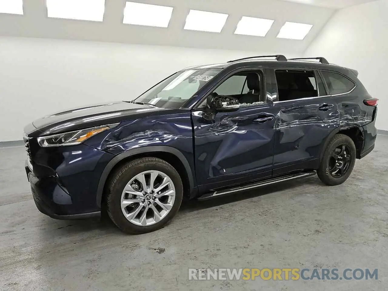 1 Photograph of a damaged car 5TDYARAH5PS523207 TOYOTA HIGHLANDER 2023