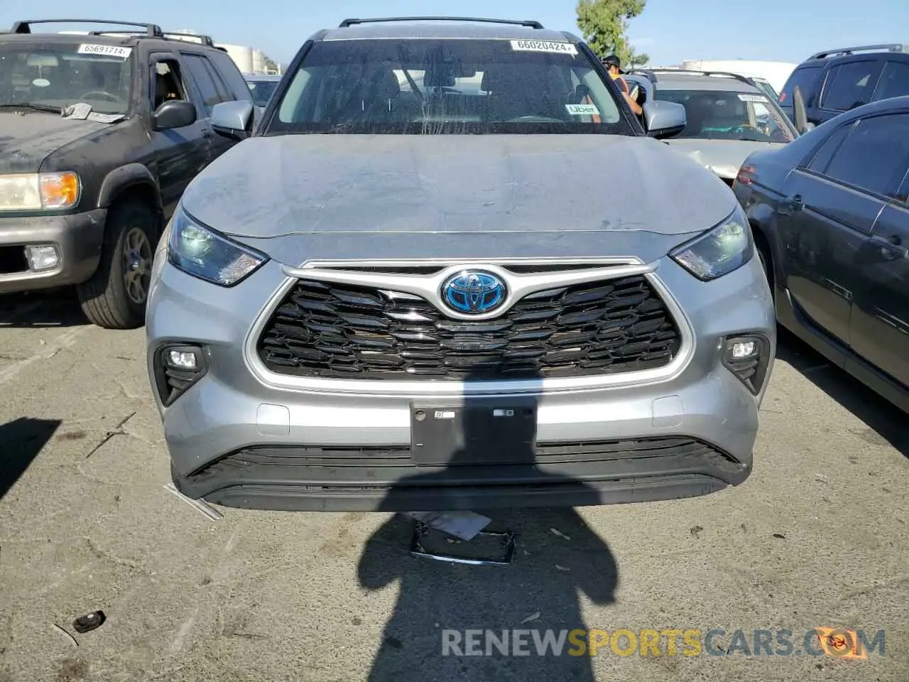 5 Photograph of a damaged car 5TDZARAH5PS519808 TOYOTA HIGHLANDER 2023