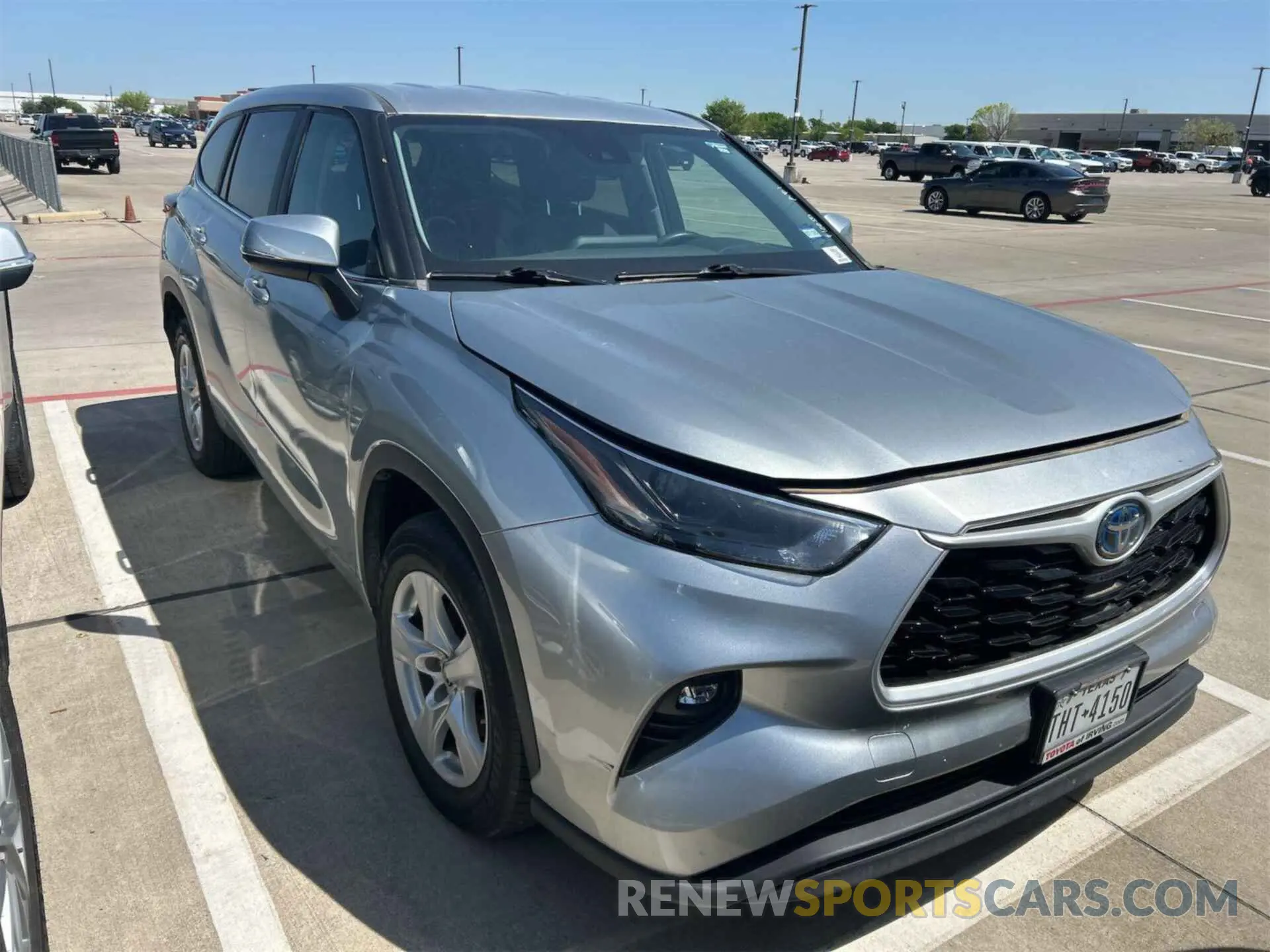 7 Photograph of a damaged car 5TDZARAH7PS021609 TOYOTA HIGHLANDER 2023