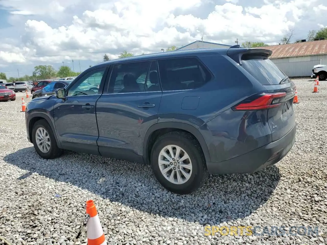 2 Photograph of a damaged car 5TDAAAB50RS005290 TOYOTA HIGHLANDER 2024
