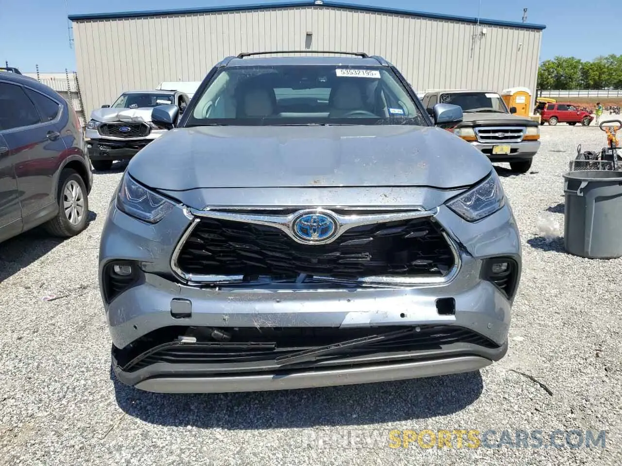 5 Photograph of a damaged car 5TDFARAH4RS537531 TOYOTA HIGHLANDER 2024
