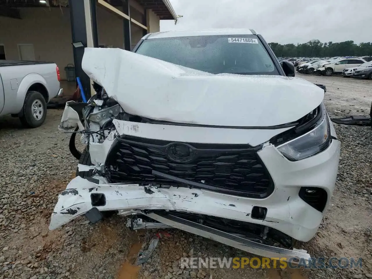 5 Photograph of a damaged car 5TDKARAH7RS530751 TOYOTA HIGHLANDER 2024