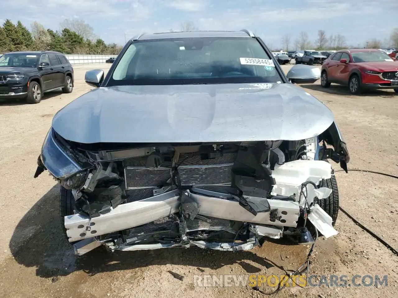 5 Photograph of a damaged car 5TDKBRCH3RS636172 TOYOTA HIGHLANDER 2024