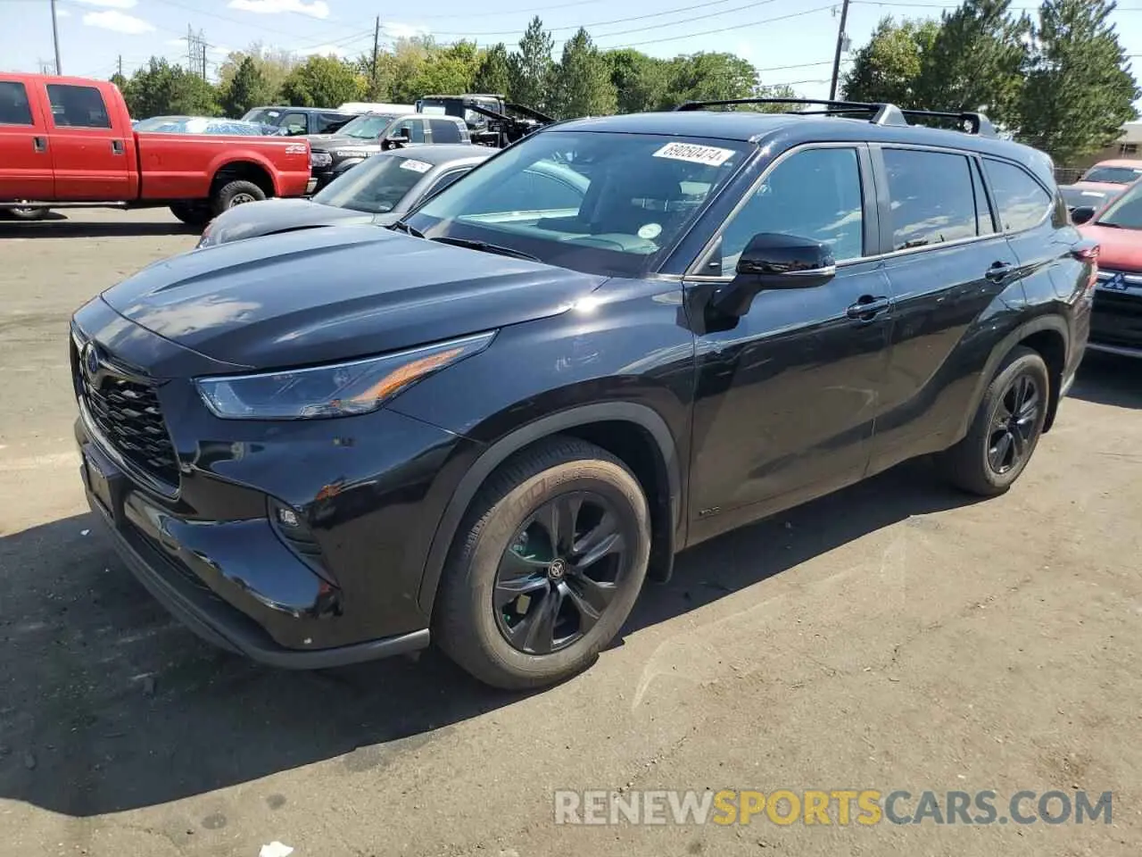 1 Photograph of a damaged car 5TDKBRCH5RS139124 TOYOTA HIGHLANDER 2024