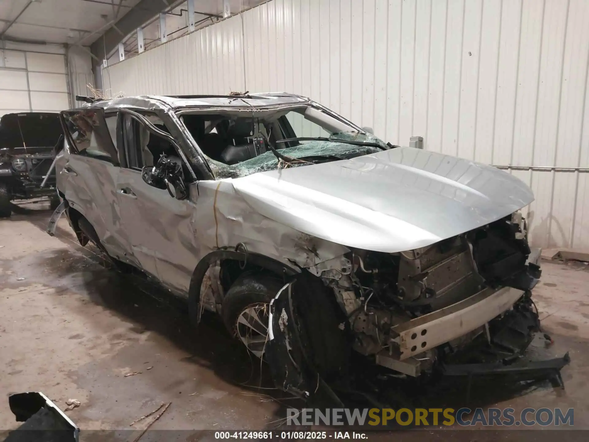 6 Photograph of a damaged car 5TDKBRCH8RS607251 TOYOTA HIGHLANDER 2024