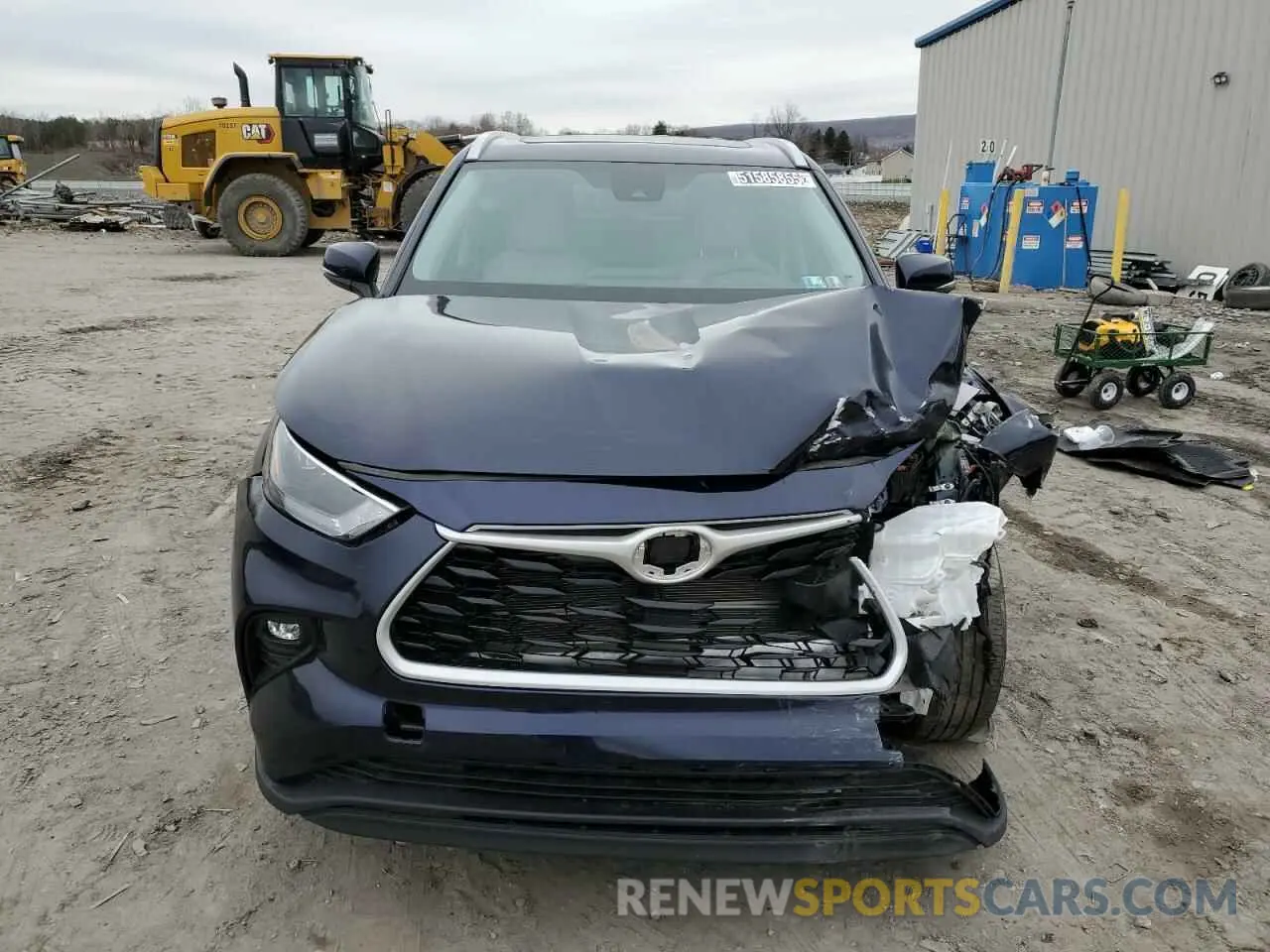 5 Photograph of a damaged car 5TDKBRCHXRS615951 TOYOTA HIGHLANDER 2024