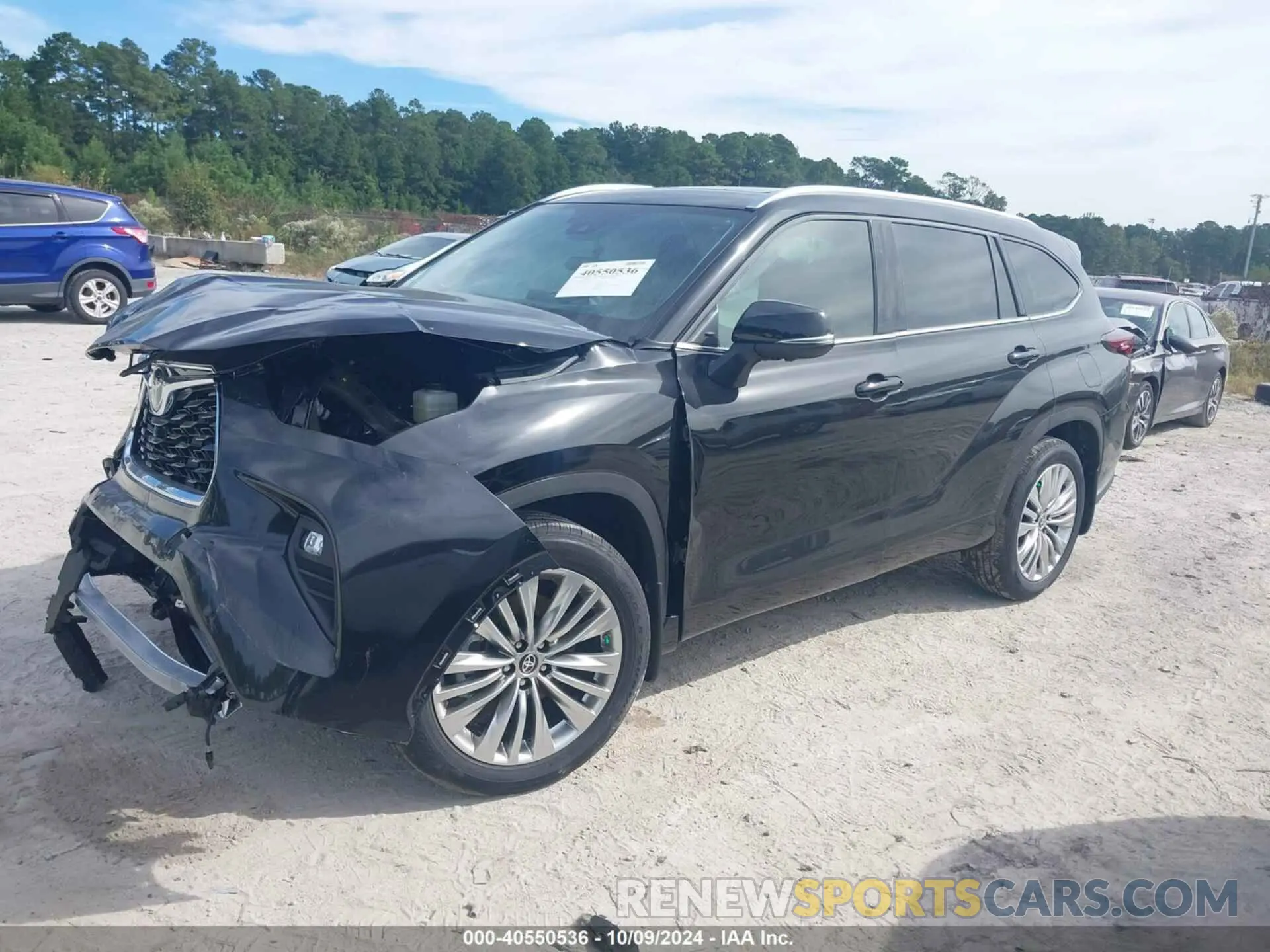 2 Photograph of a damaged car 5TDKDRAH0RS548306 TOYOTA HIGHLANDER 2024