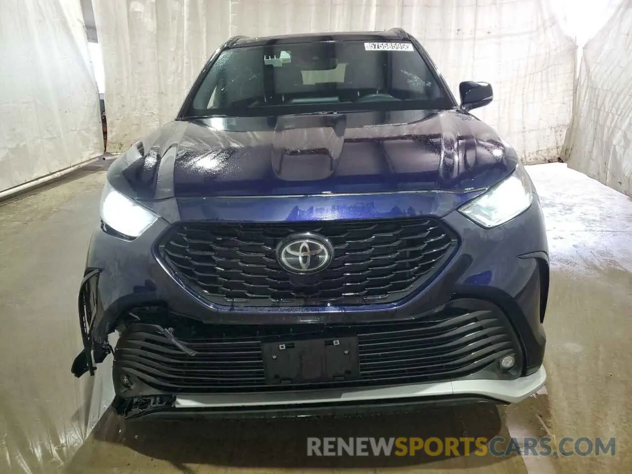 5 Photograph of a damaged car 5TDKDRAH1RS537296 TOYOTA HIGHLANDER 2024