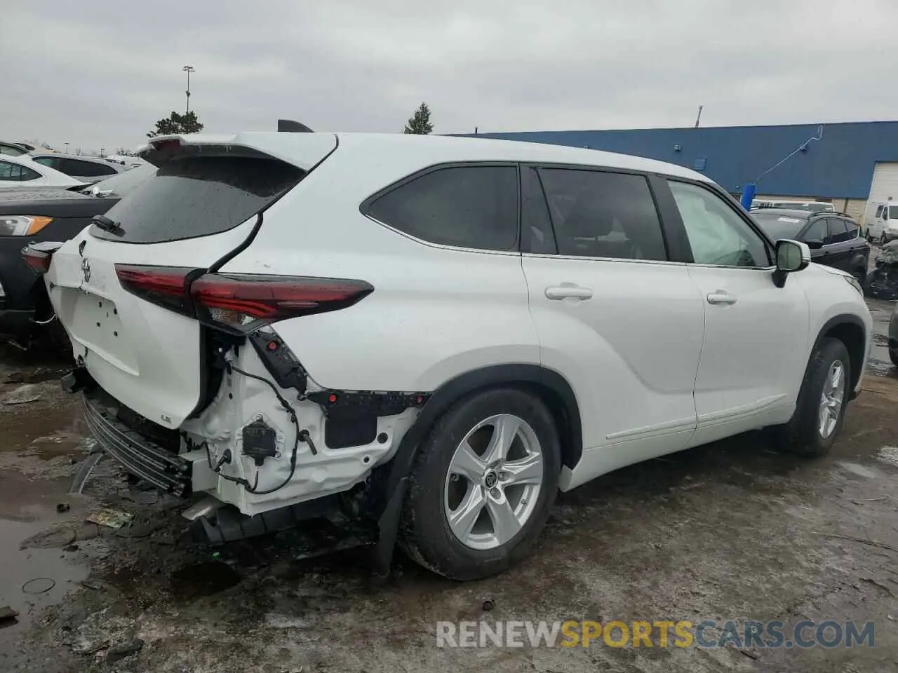 3 Photograph of a damaged car 5TDKDRAH2RS051502 TOYOTA HIGHLANDER 2024