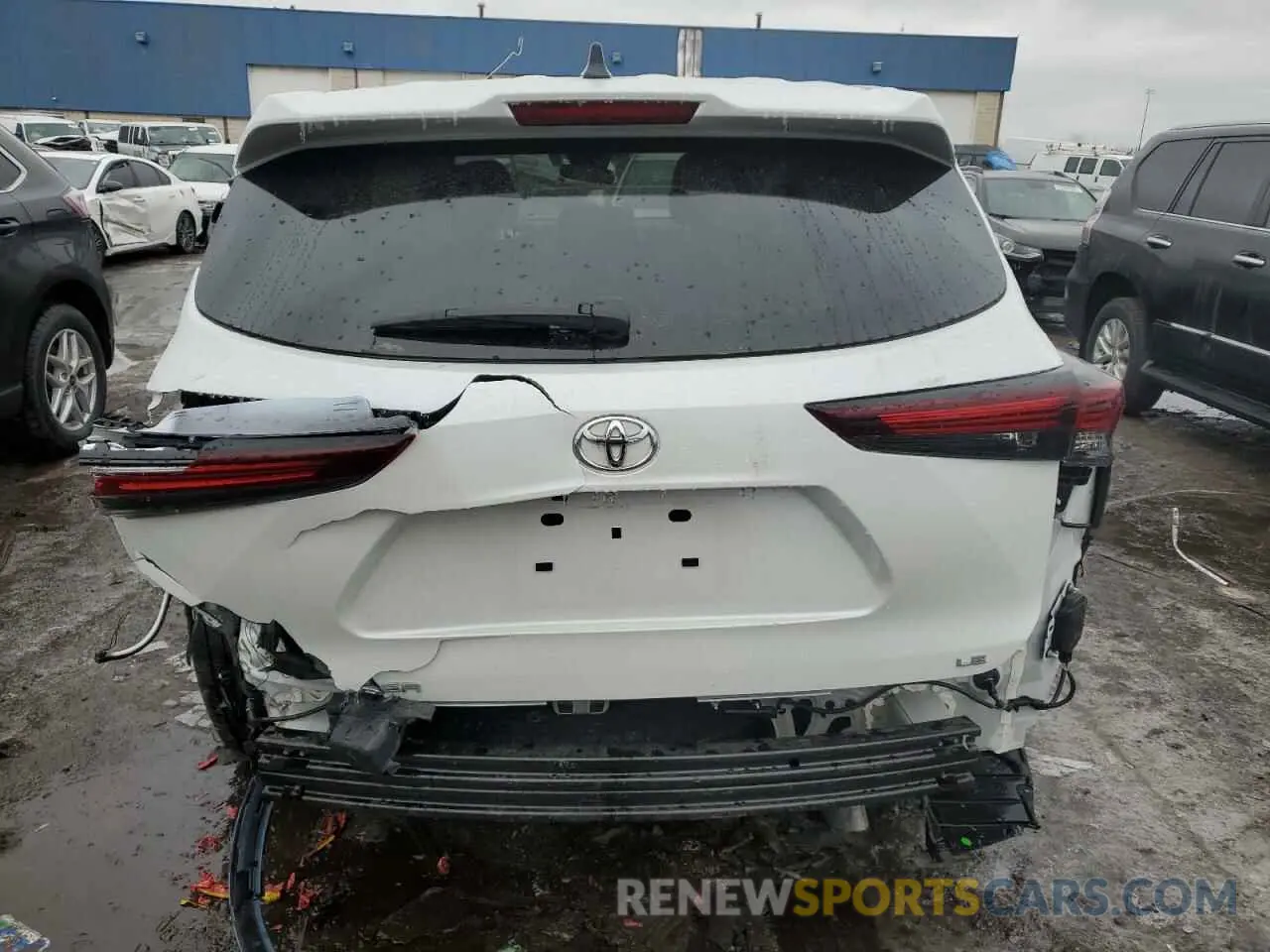 6 Photograph of a damaged car 5TDKDRAH2RS051502 TOYOTA HIGHLANDER 2024