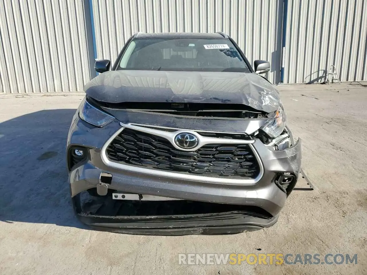 5 Photograph of a damaged car 5TDKDRAH2RS529417 TOYOTA HIGHLANDER 2024