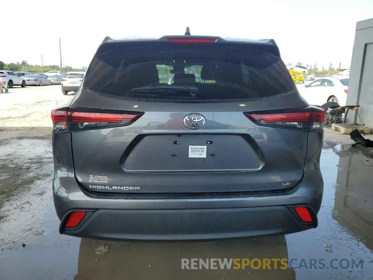 6 Photograph of a damaged car 5TDKDRAH2RS546587 TOYOTA HIGHLANDER 2024