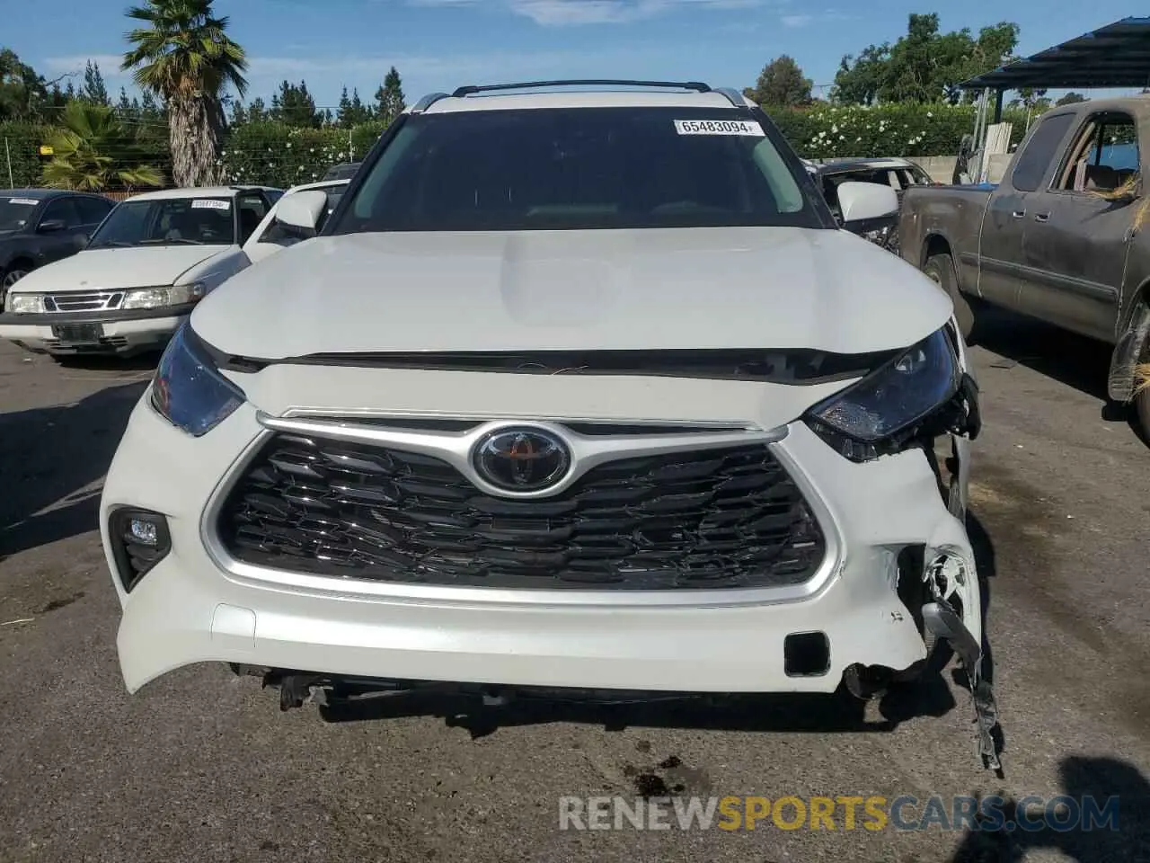 5 Photograph of a damaged car 5TDKDRAH4RS051601 TOYOTA HIGHLANDER 2024