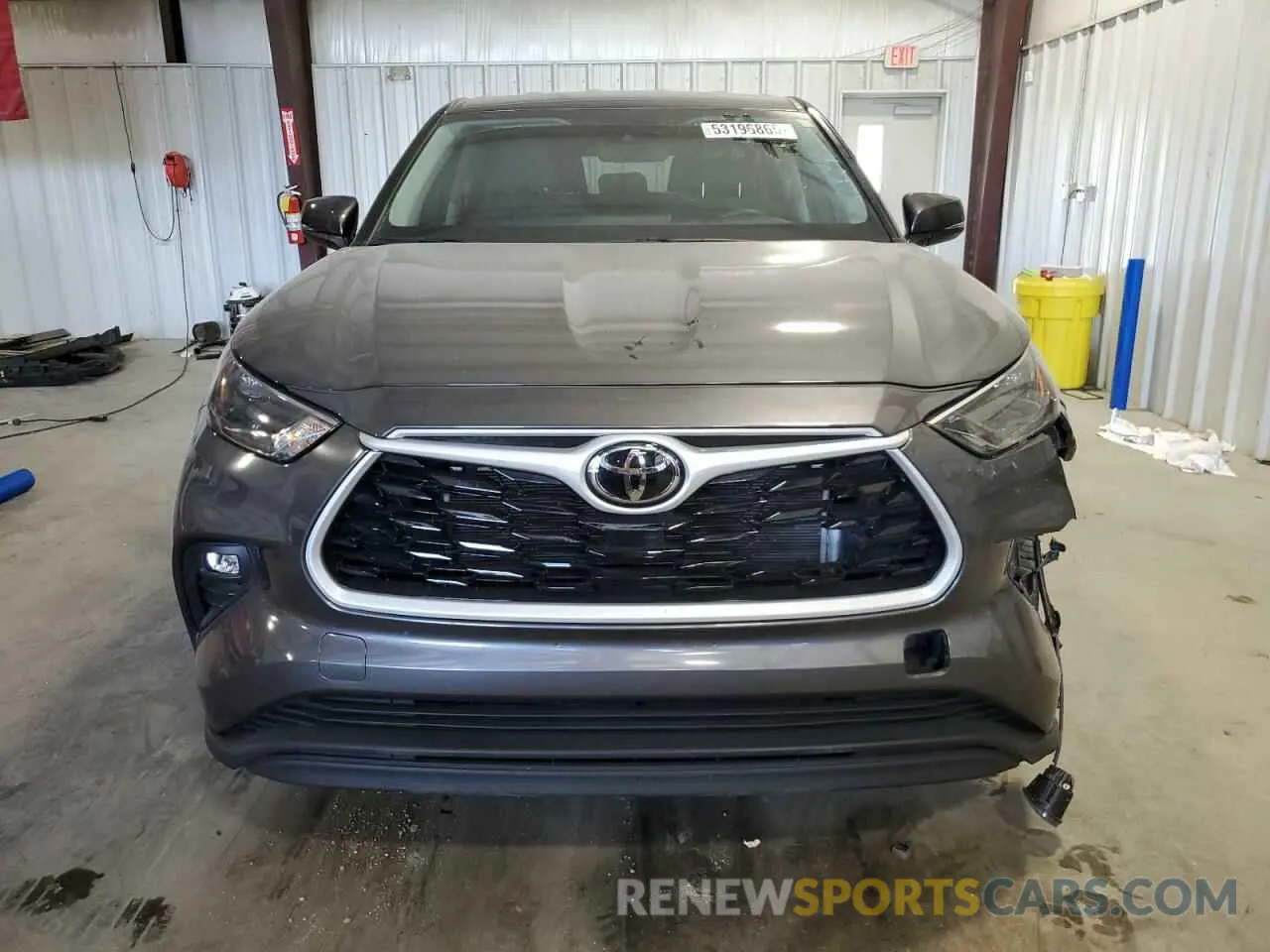 5 Photograph of a damaged car 5TDKDRAH4RS529743 TOYOTA HIGHLANDER 2024