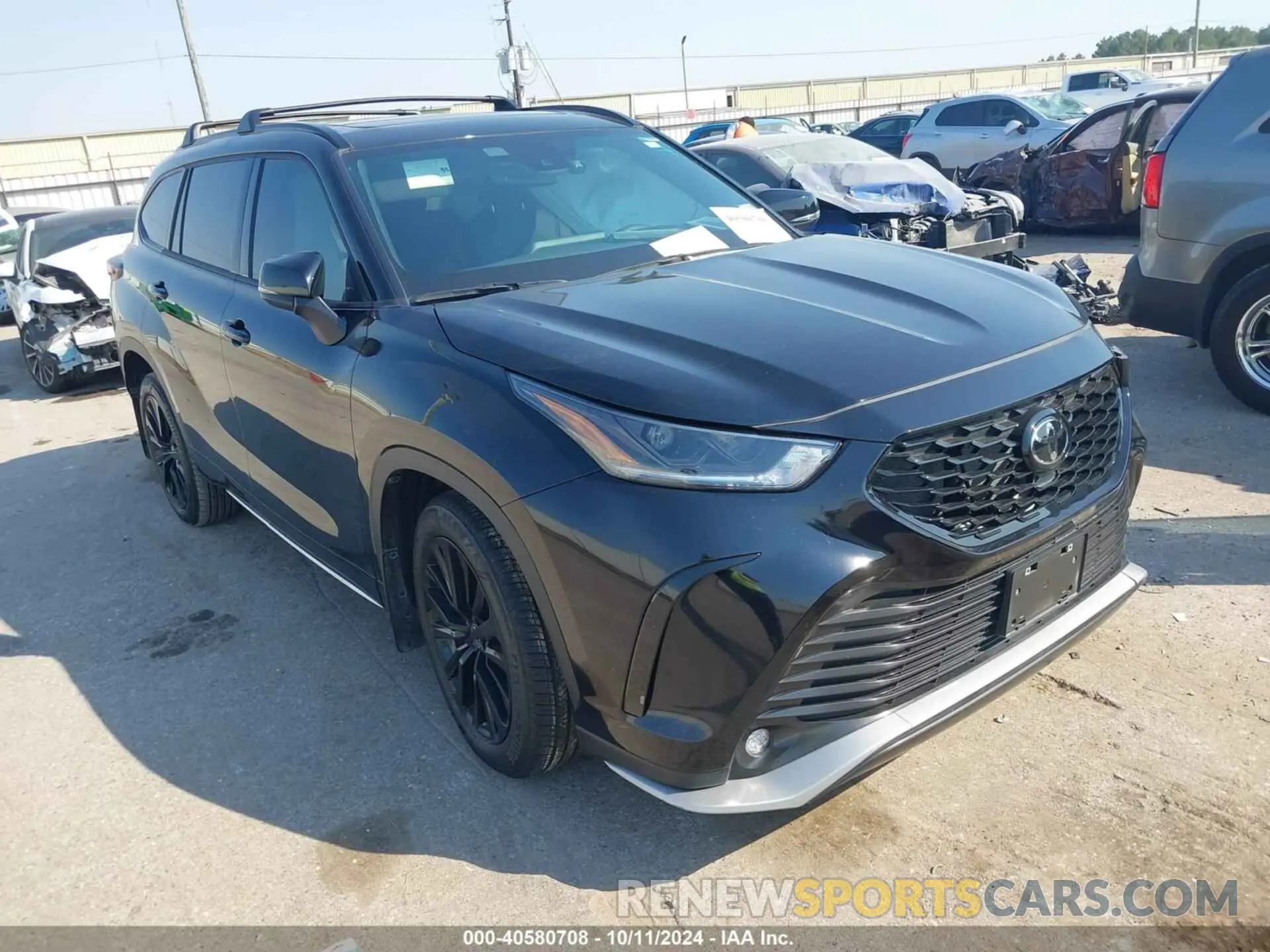 1 Photograph of a damaged car 5TDKDRAH4RS529760 TOYOTA HIGHLANDER 2024